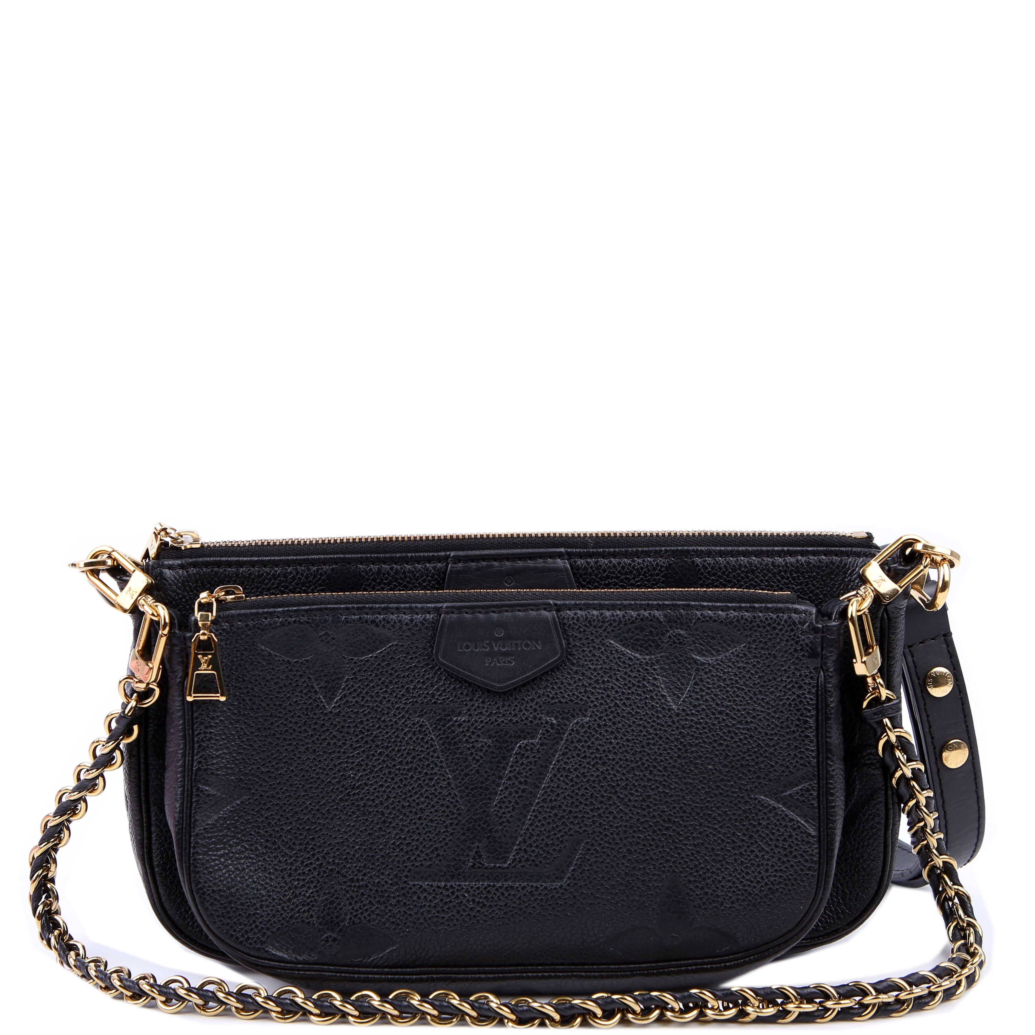 Multi Pochette Empreinte Black