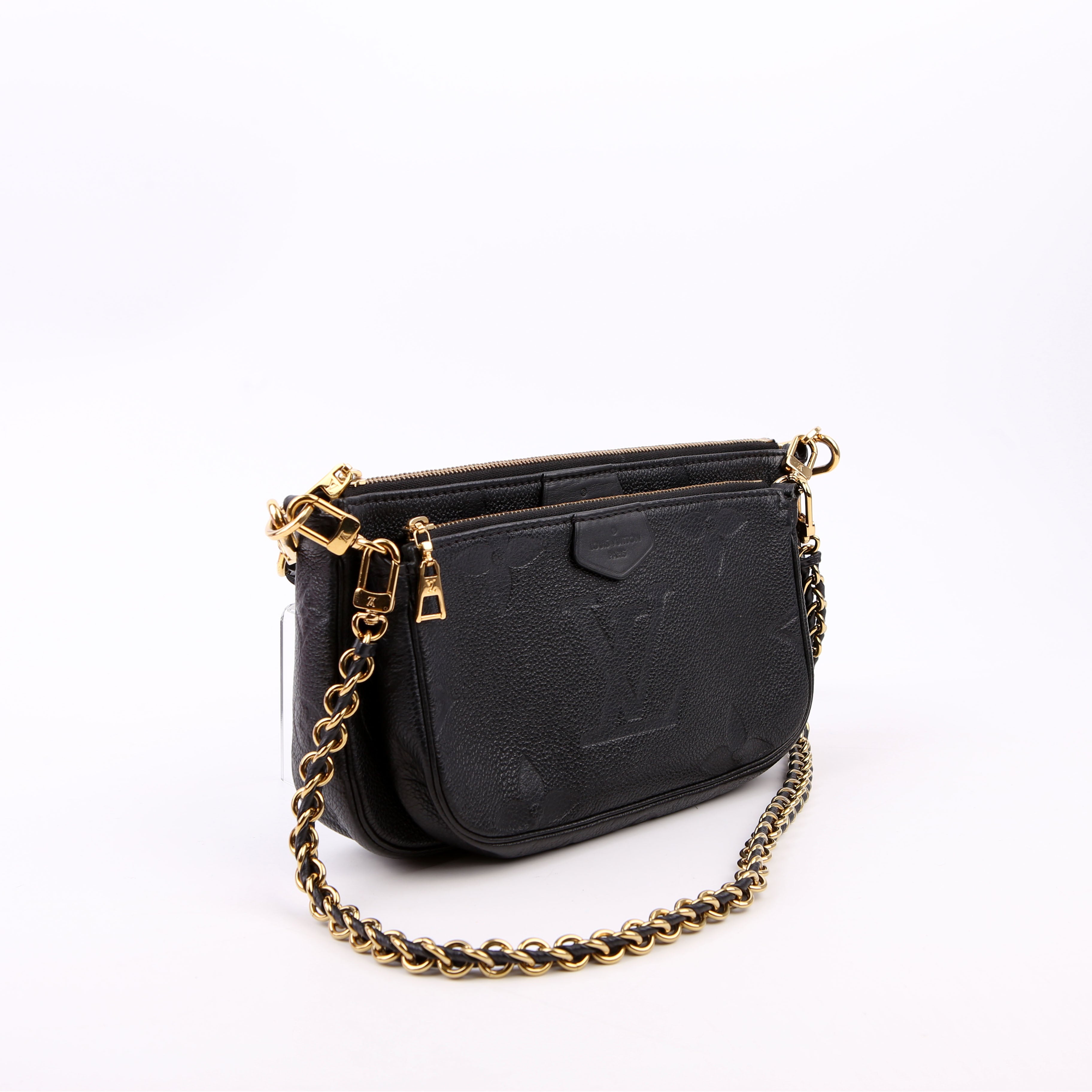 Multi Pochette Empreinte Black