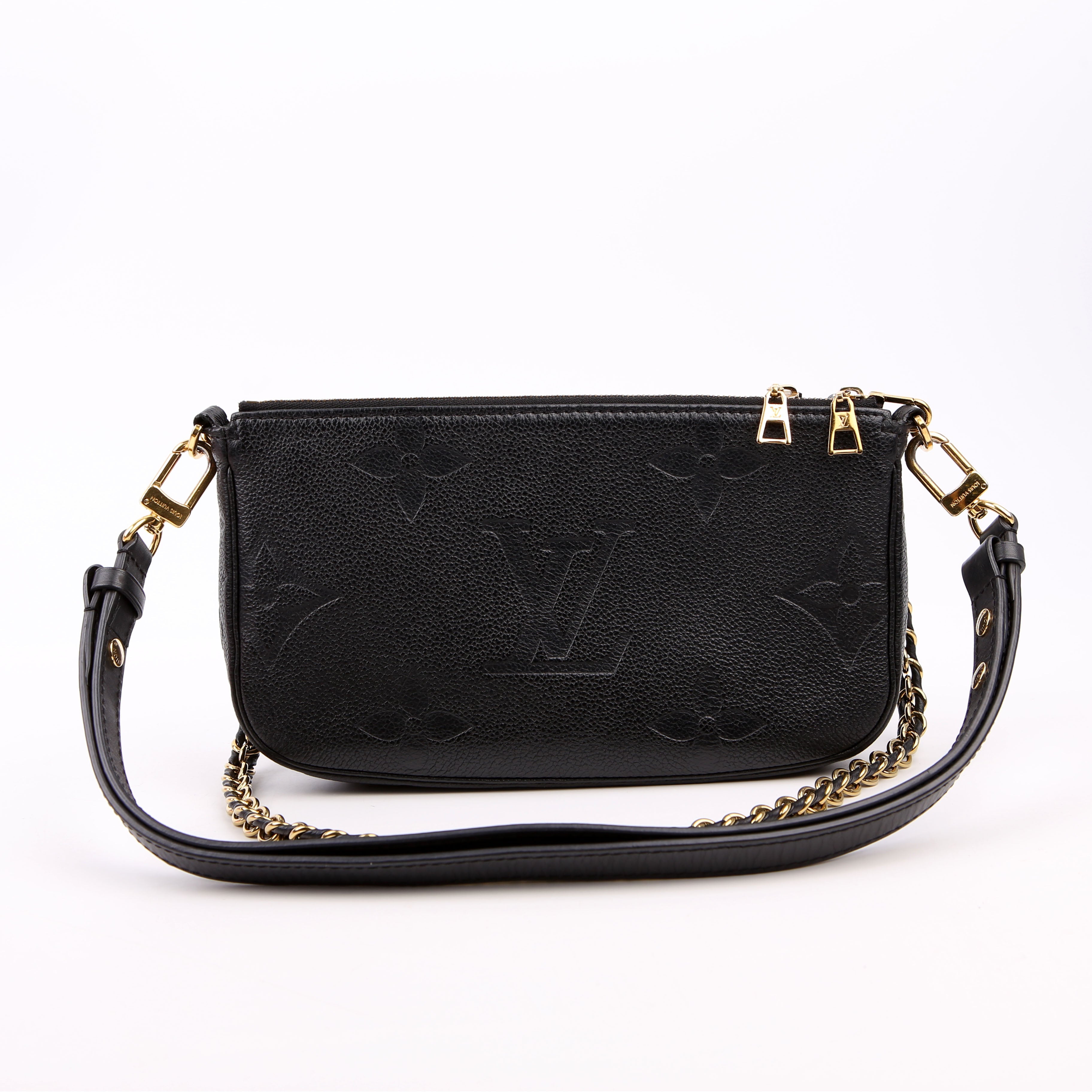 Multi Pochette Empreinte Black