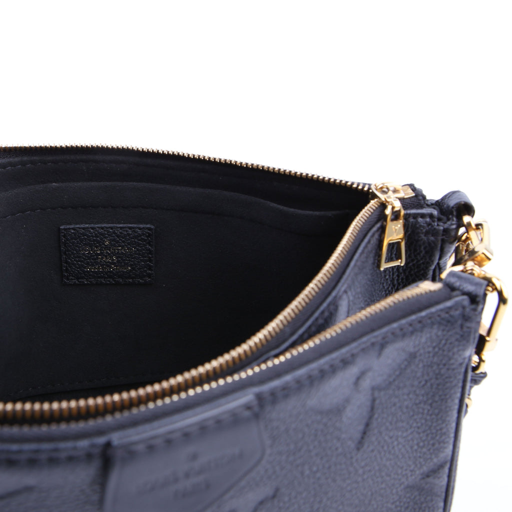 Multi Pochette Empreinte Black