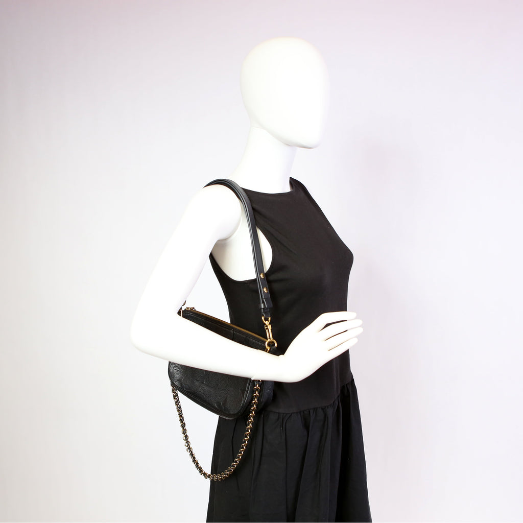 Multi Pochette Empreinte Black