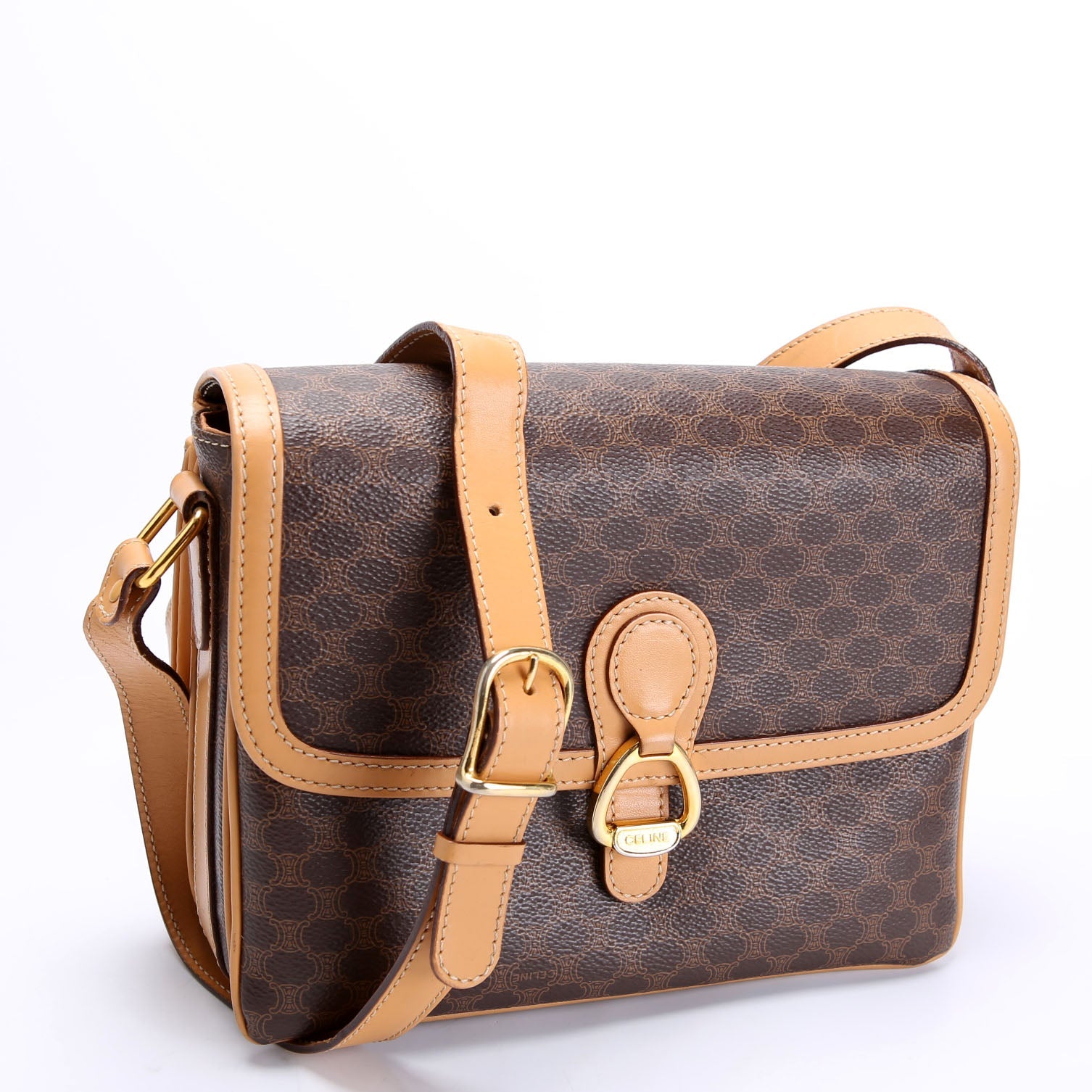 Macadam Shoulder Bag Vintage Brown