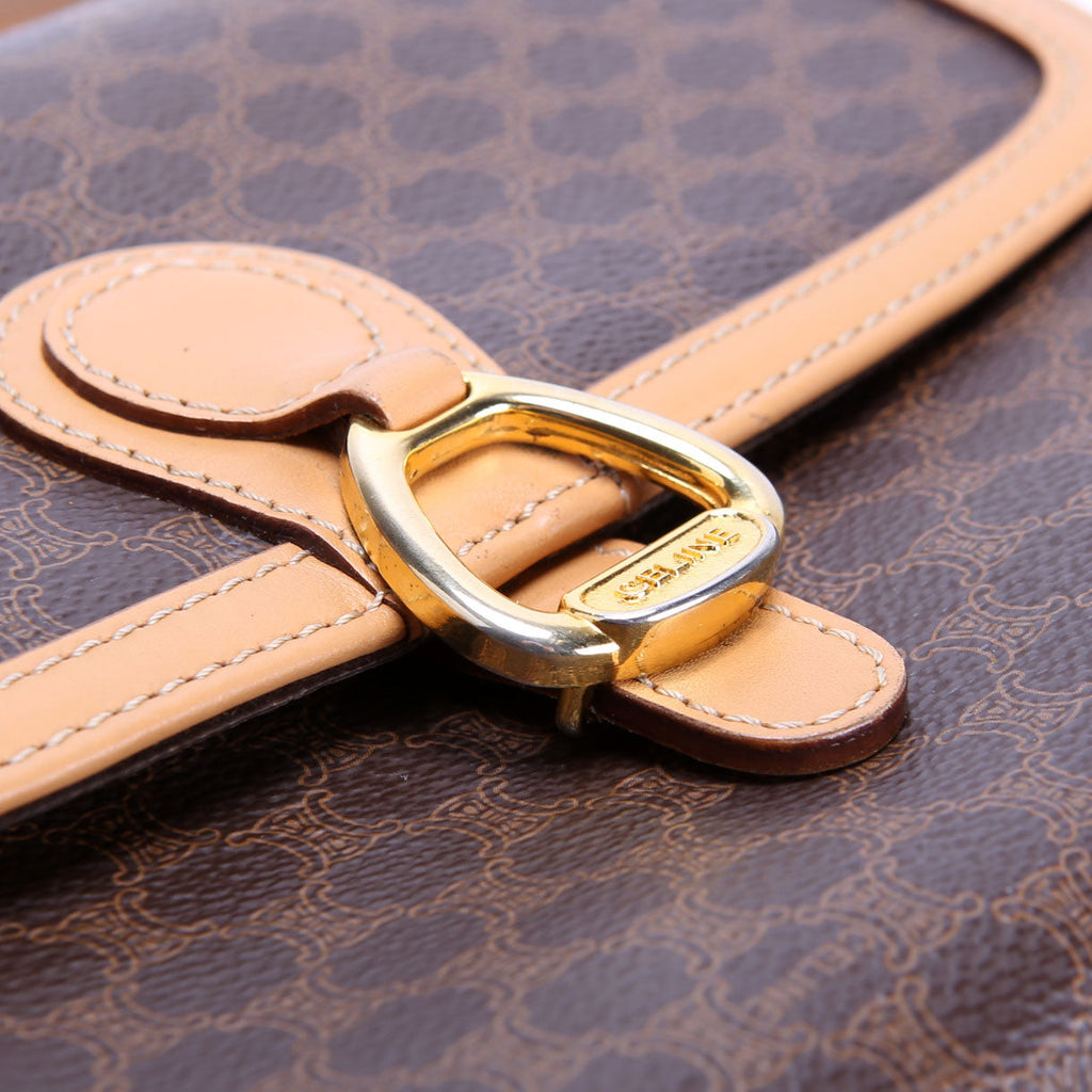 Macadam Shoulder Bag Vintage Brown