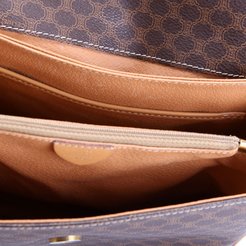Macadam Shoulder Bag Vintage Brown