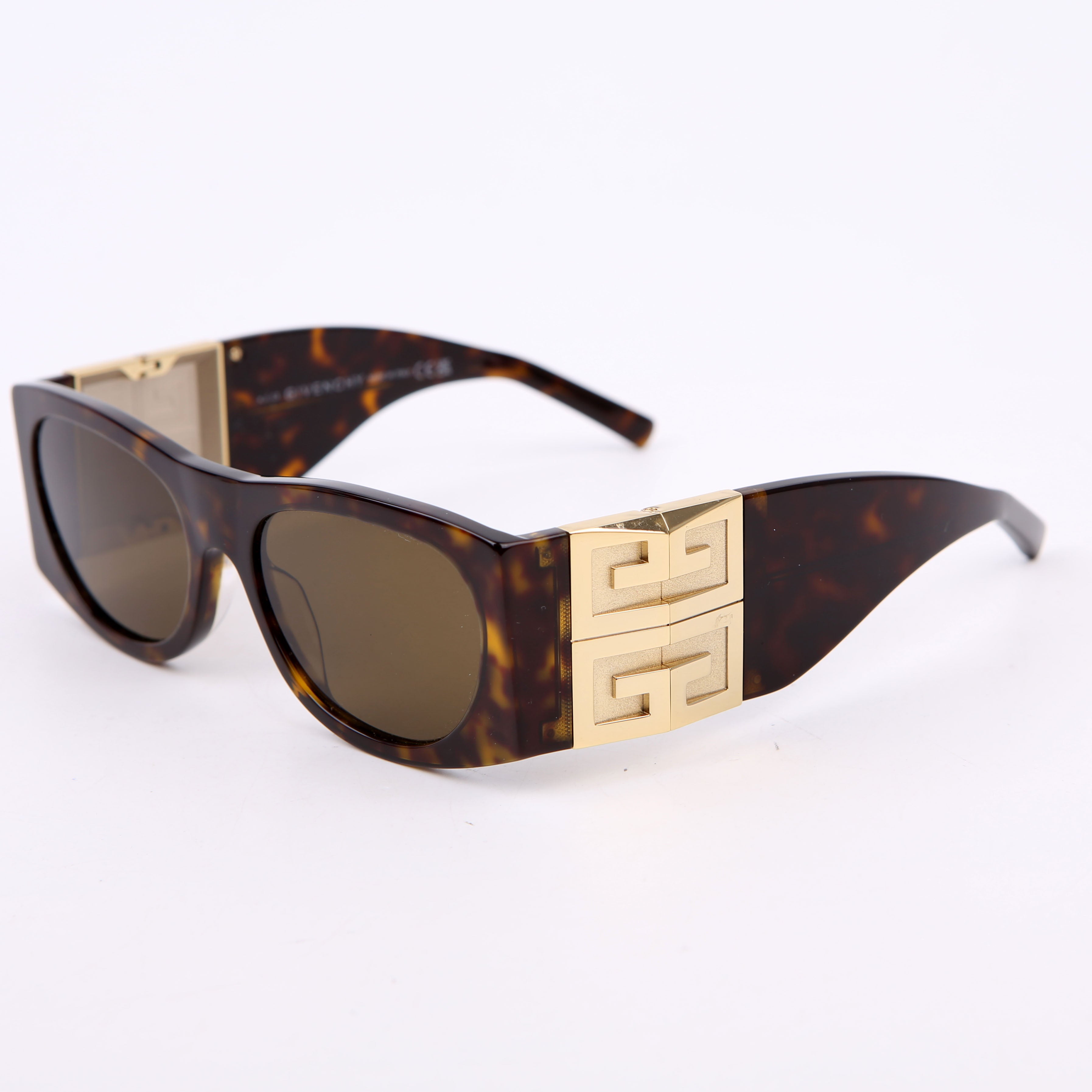GV400281 4G 56MM Rectangle Sunglasses Brown