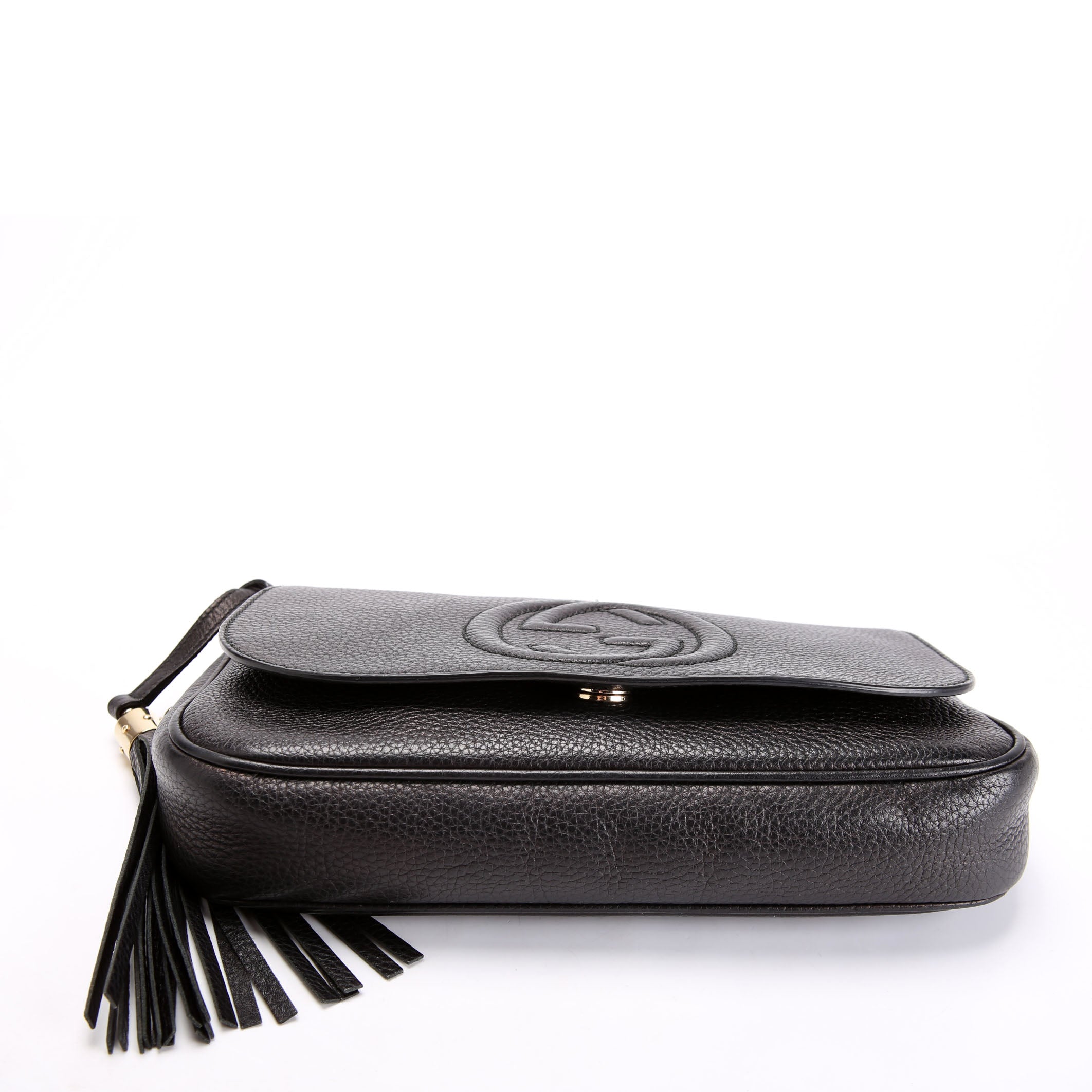 336752 Soho Chain Crossbody Medium Black