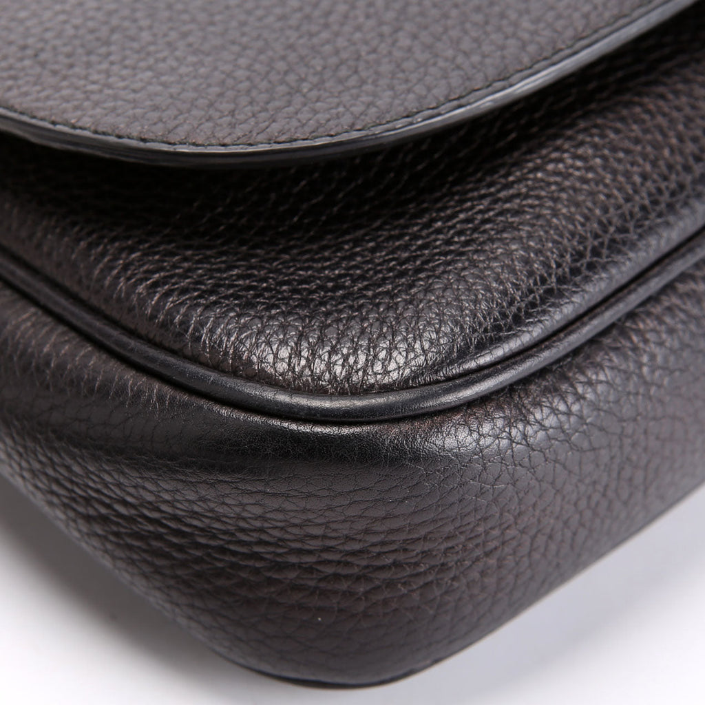 336752 Soho Chain Crossbody Medium Black