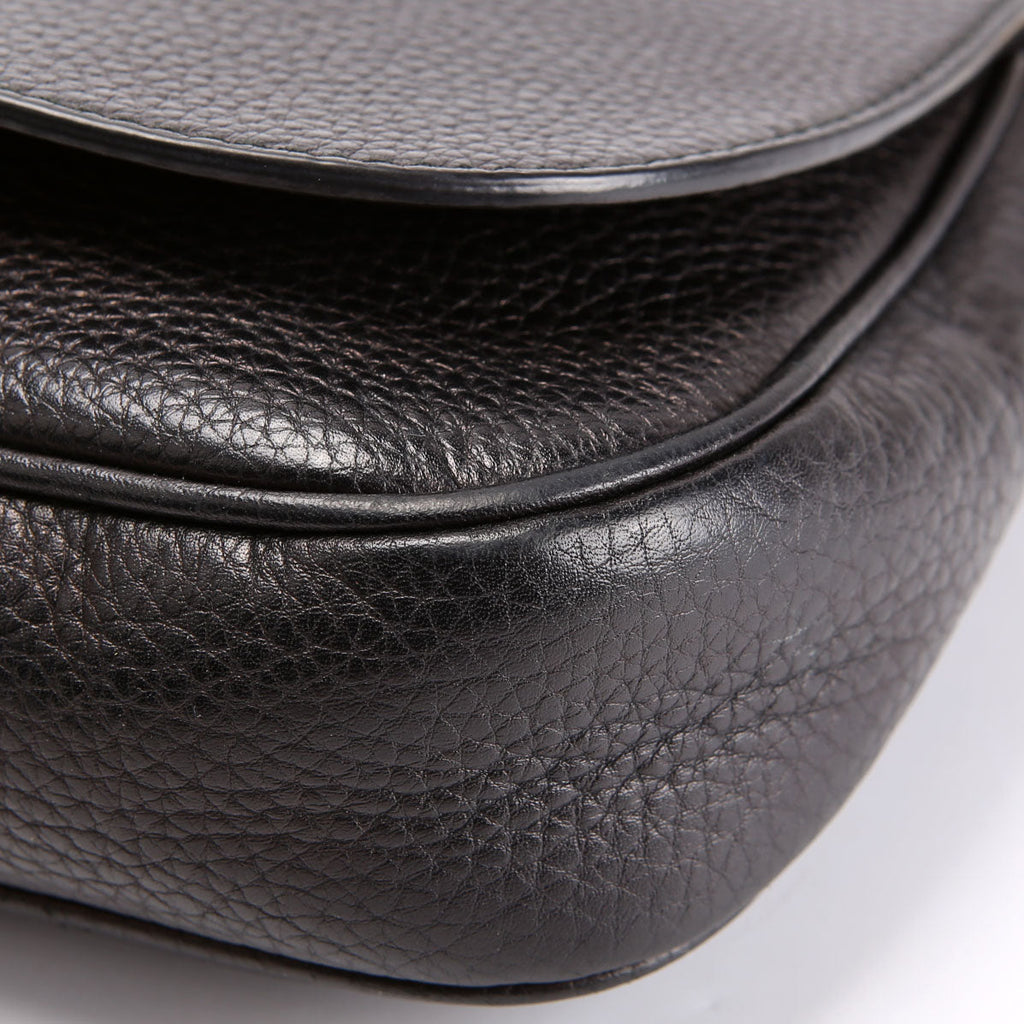 336752 Soho Chain Crossbody Medium Black