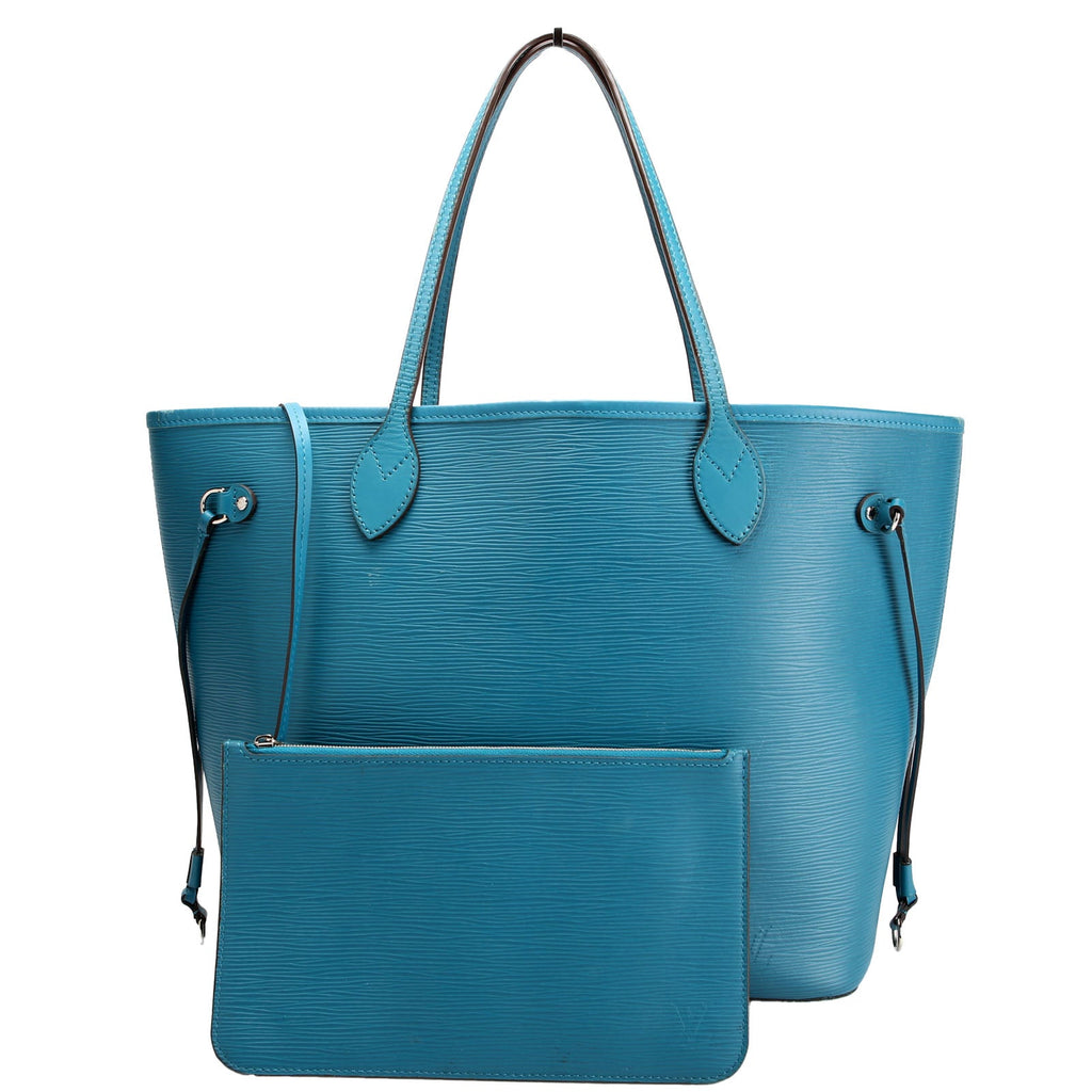 Neverfull With Wallet MM Epi Teal