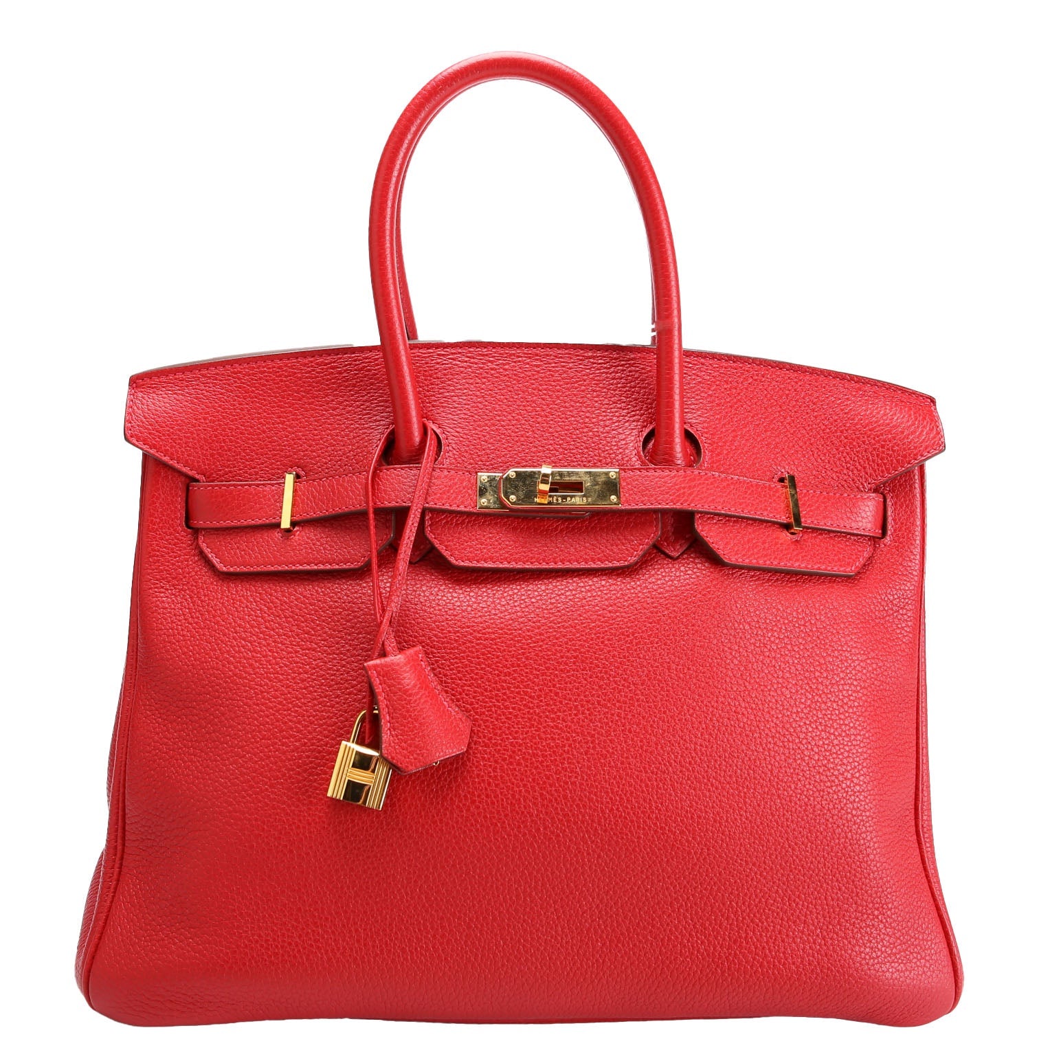 Hermes Birkin 35 Clemence 2012 Red