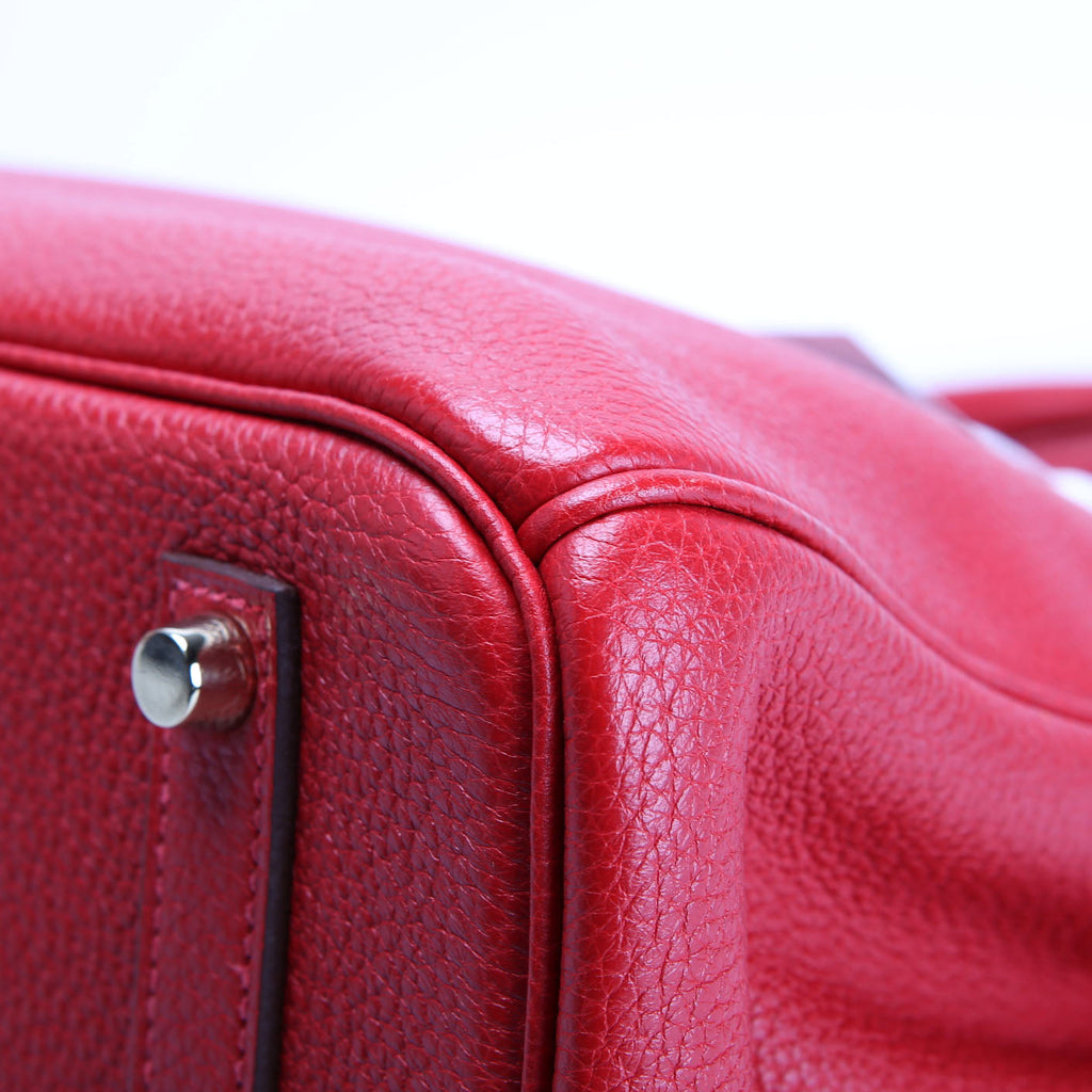 Hermes Birkin 35 Clemence 2012 Red