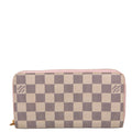 Zippy Wallet Damier Azur Pink