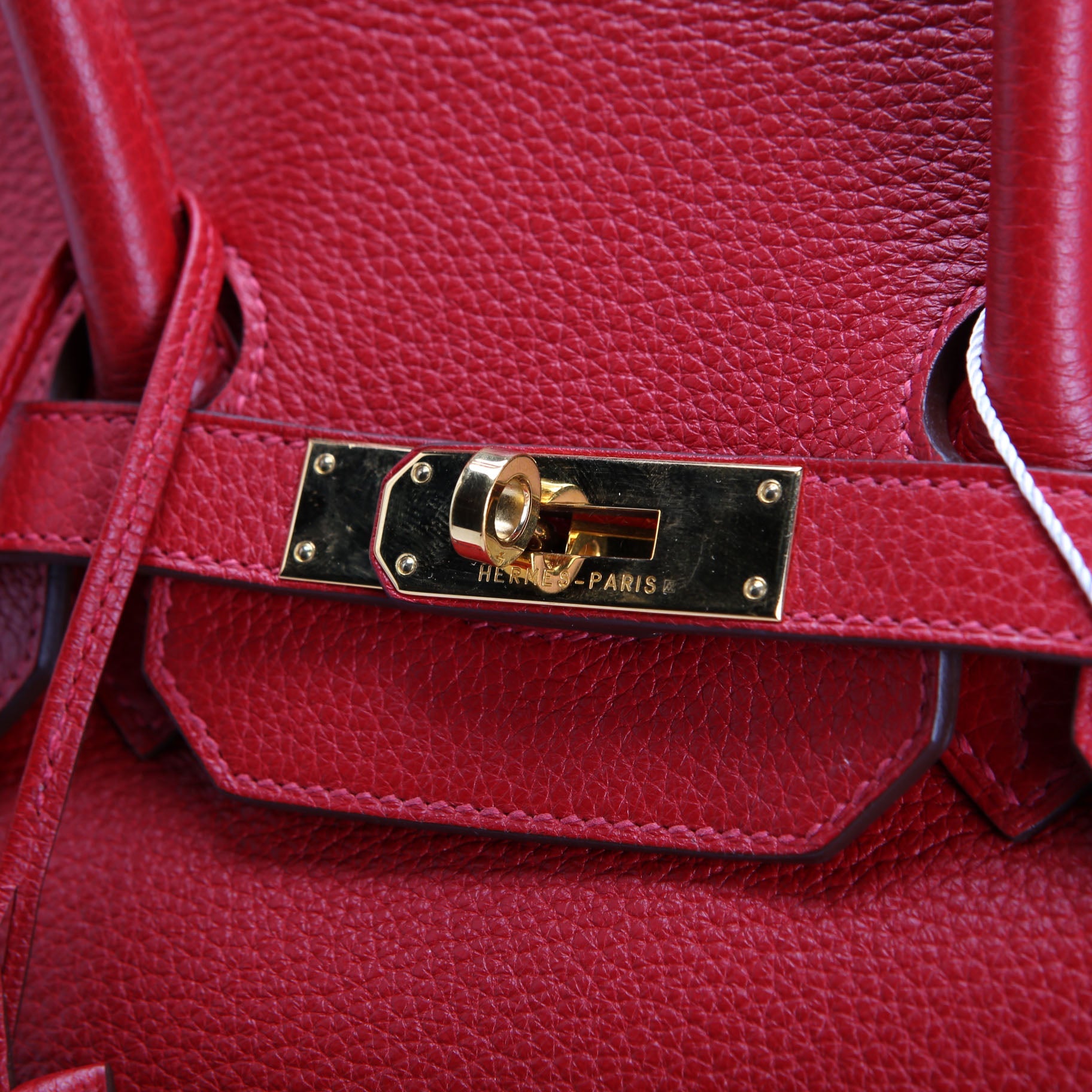Hermes Birkin 35 Clemence 2012 Red