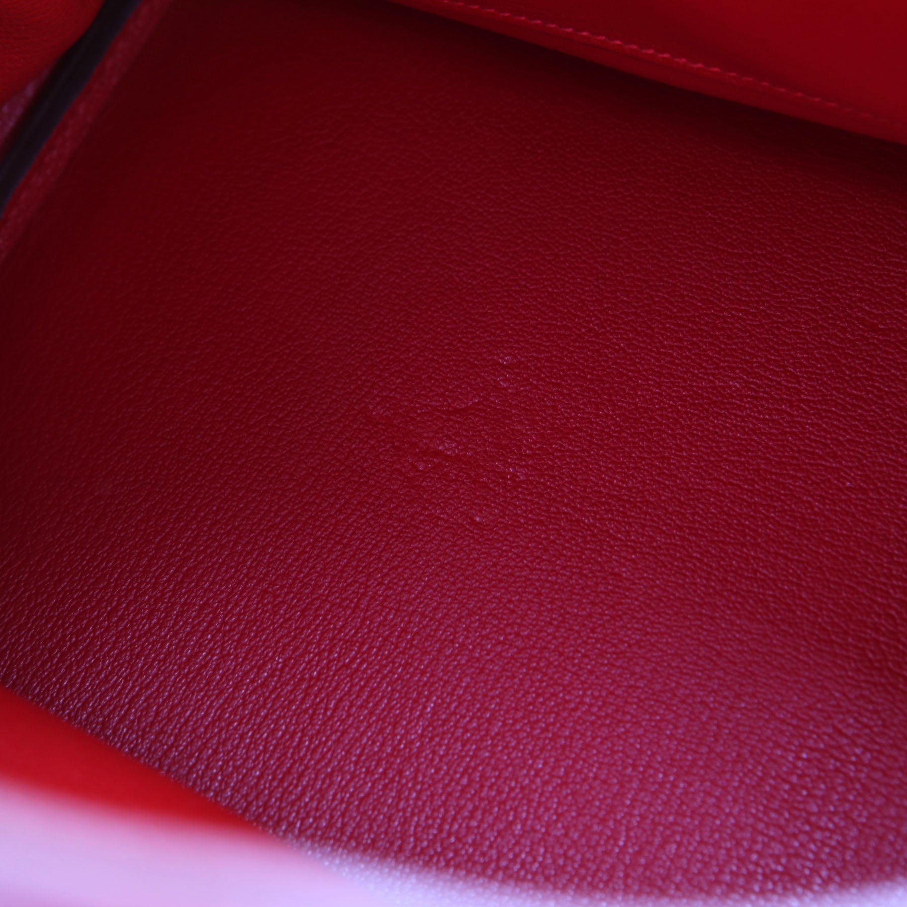 Hermes Birkin 35 Clemence 2012 Red