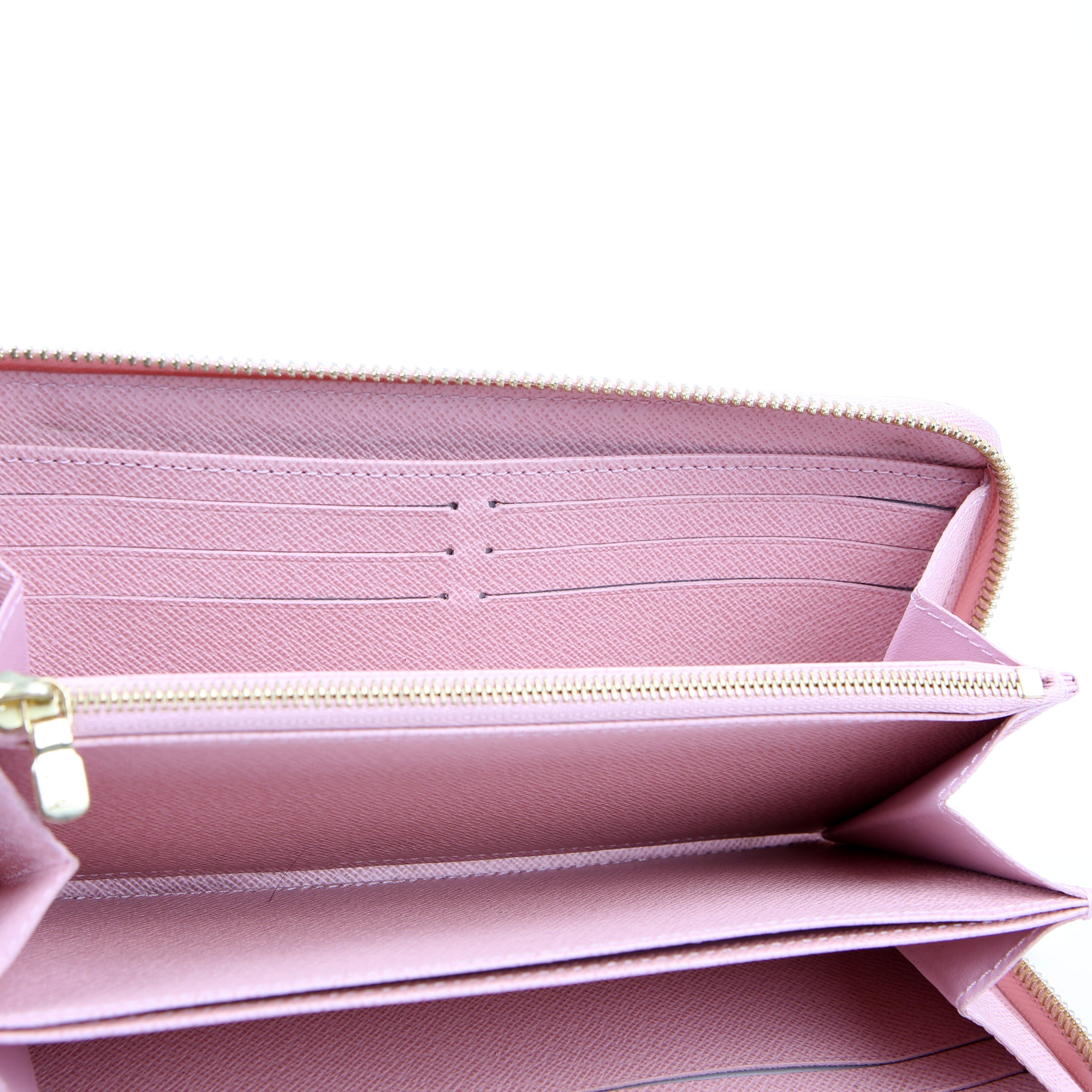 Zippy Wallet Damier Azur Pink