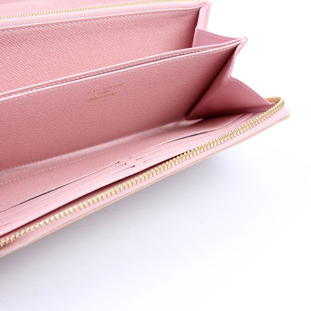 Zippy Wallet Damier Azur Pink