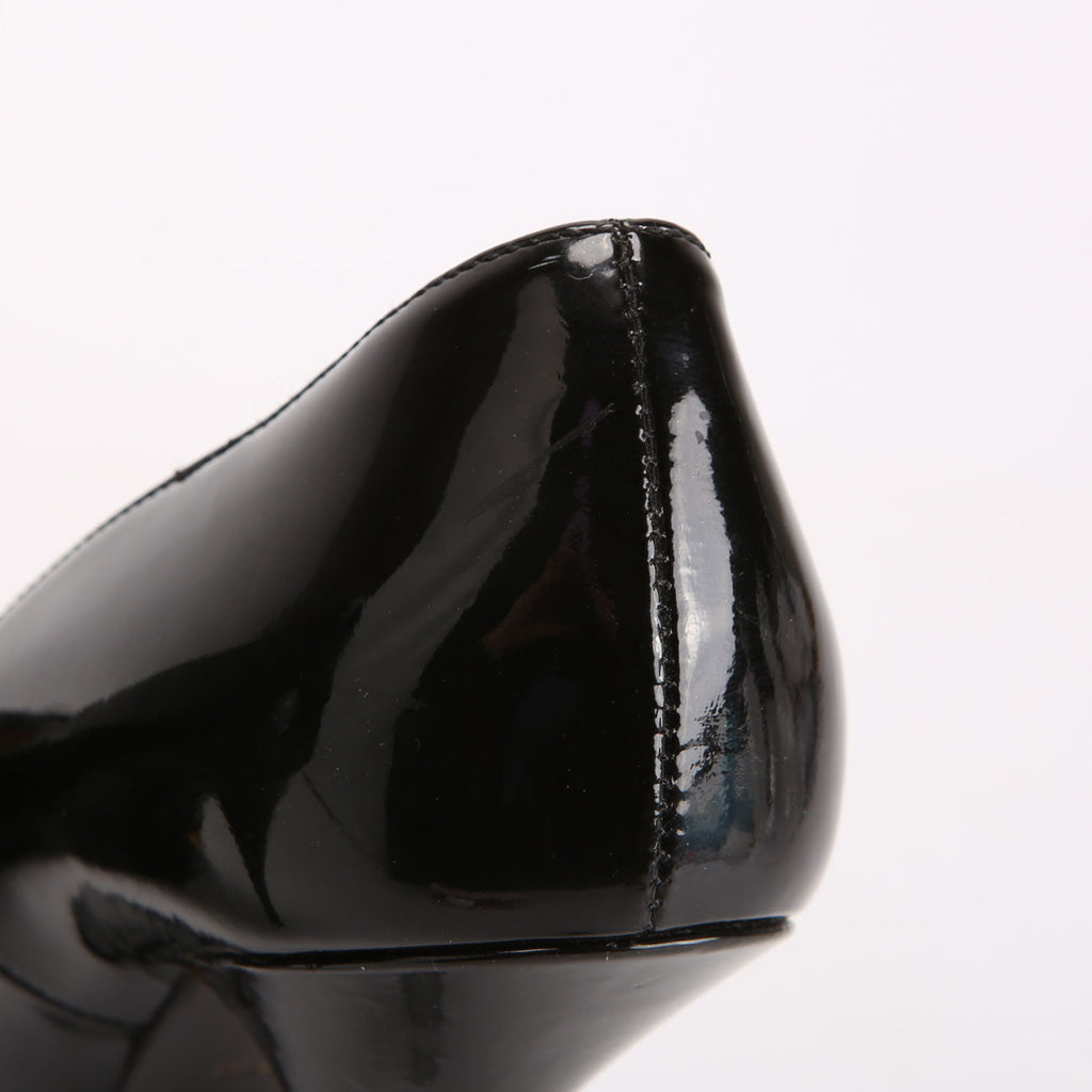 Patent Bow Pumps Size 38 Black