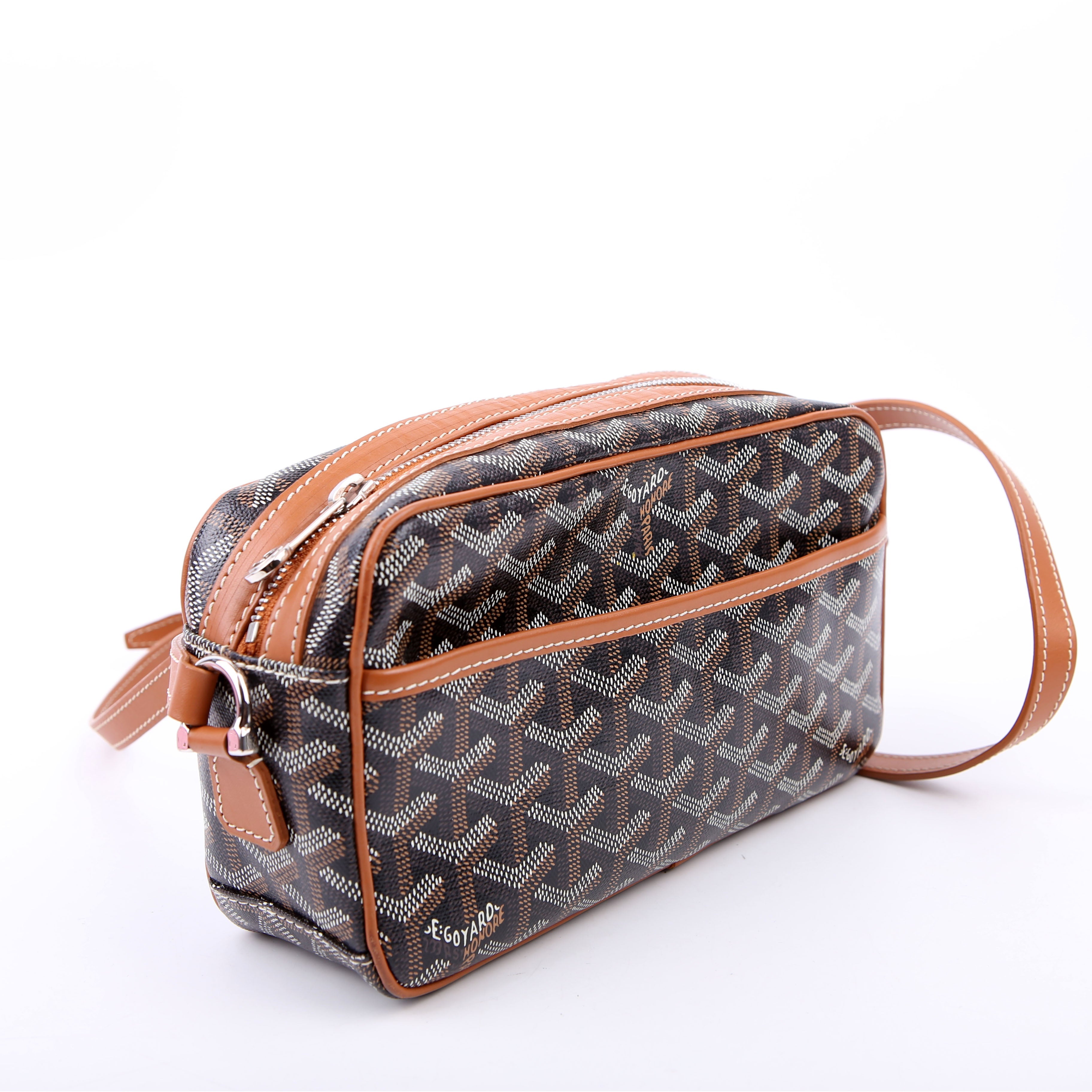 Sac Cap Vert Goyardine Black/Brown