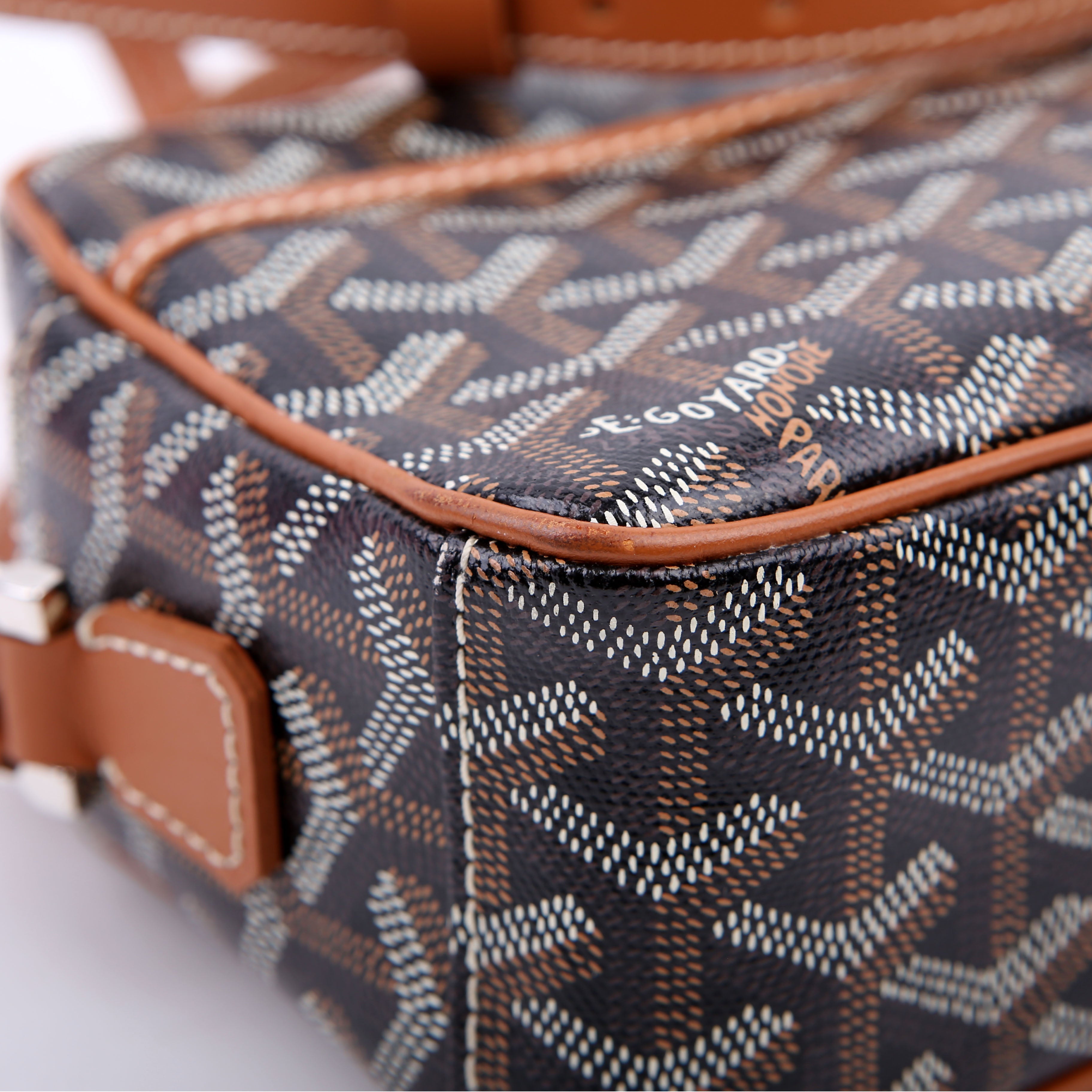 Sac Cap Vert Goyardine Black/Brown