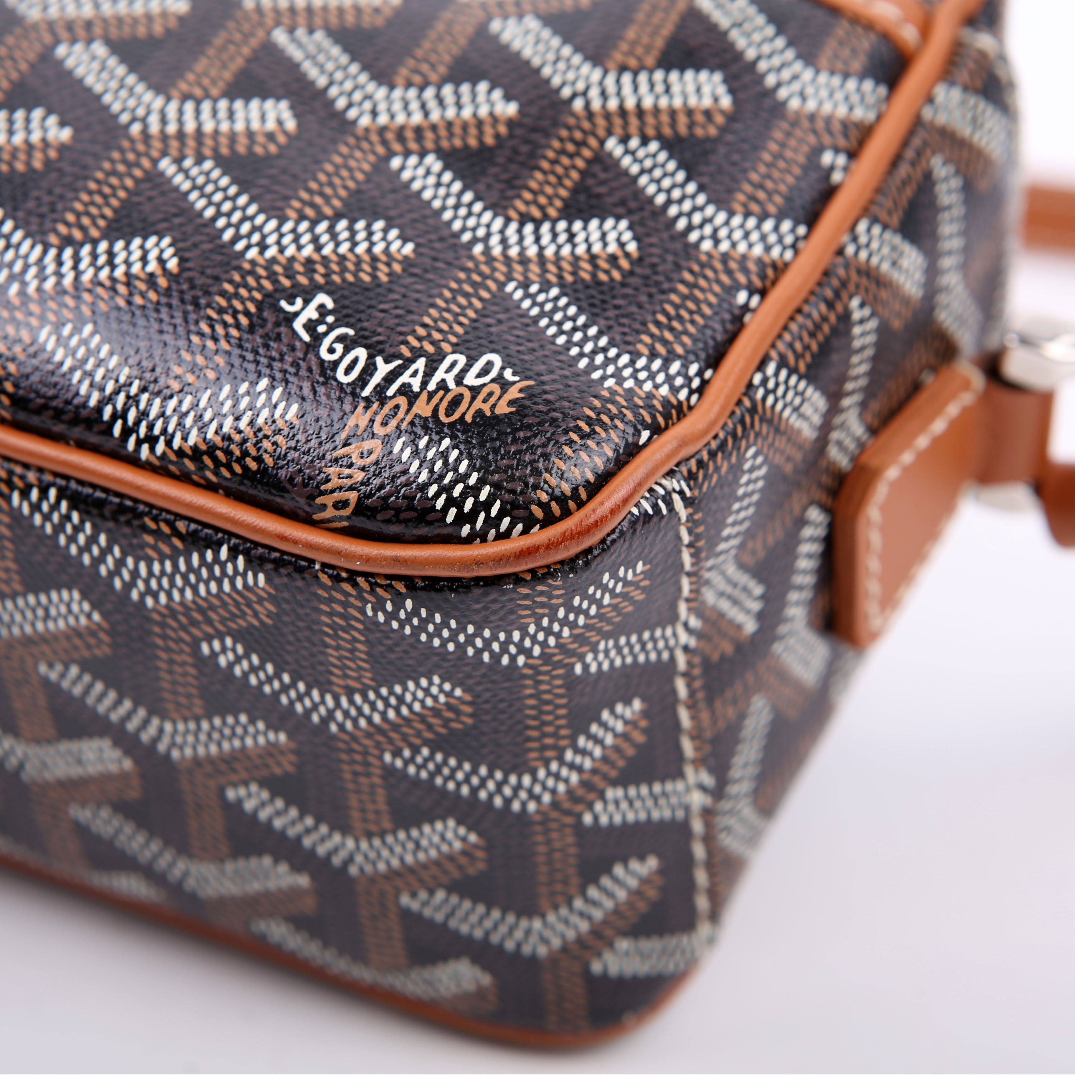 Sac Cap Vert Goyardine Black/Brown