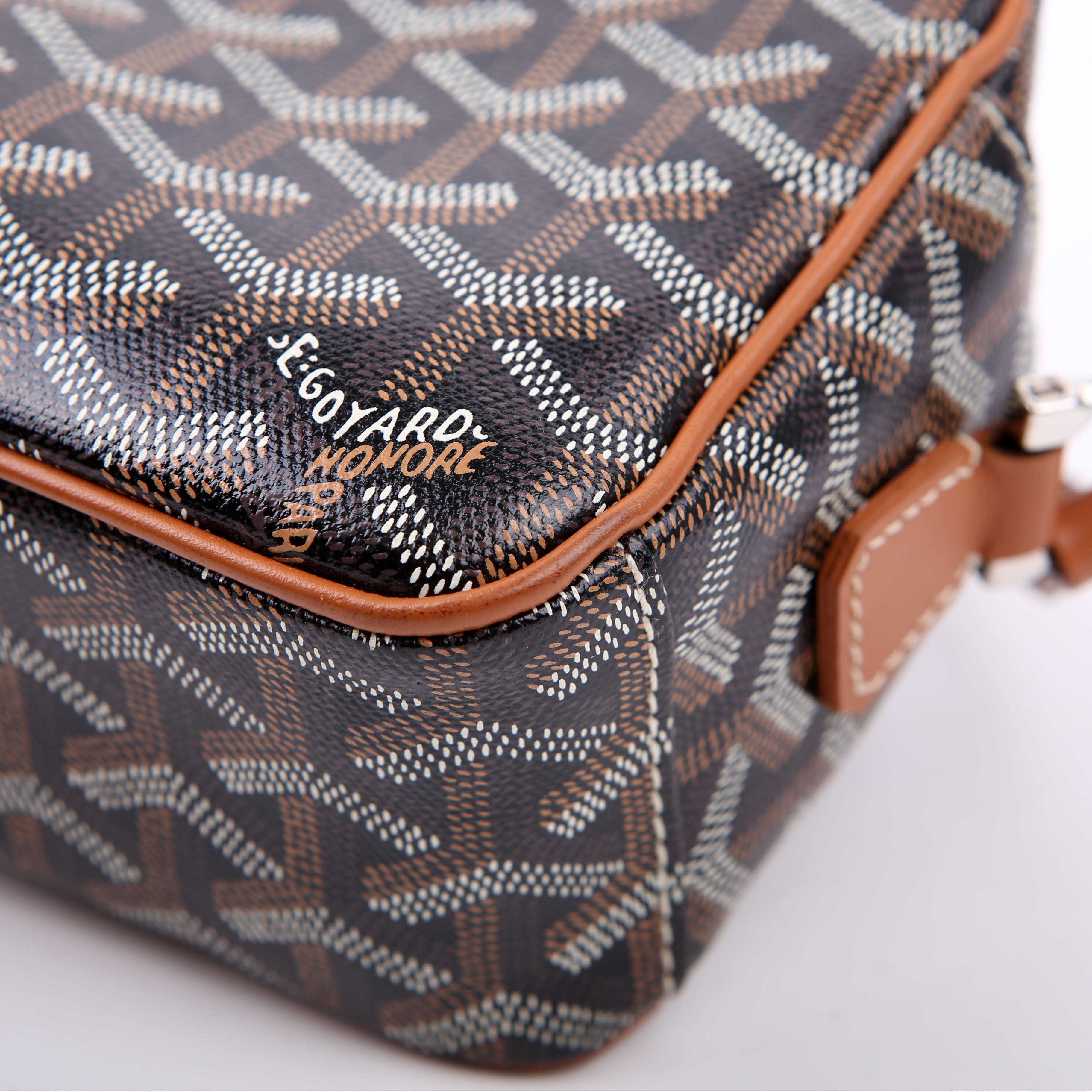 Sac Cap Vert Goyardine Black/Brown