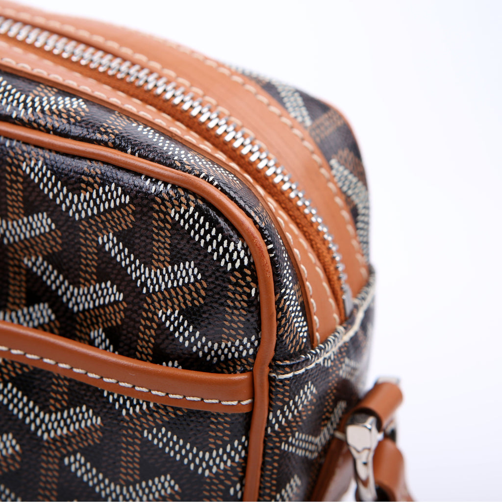 Sac Cap Vert Goyardine Black/Brown
