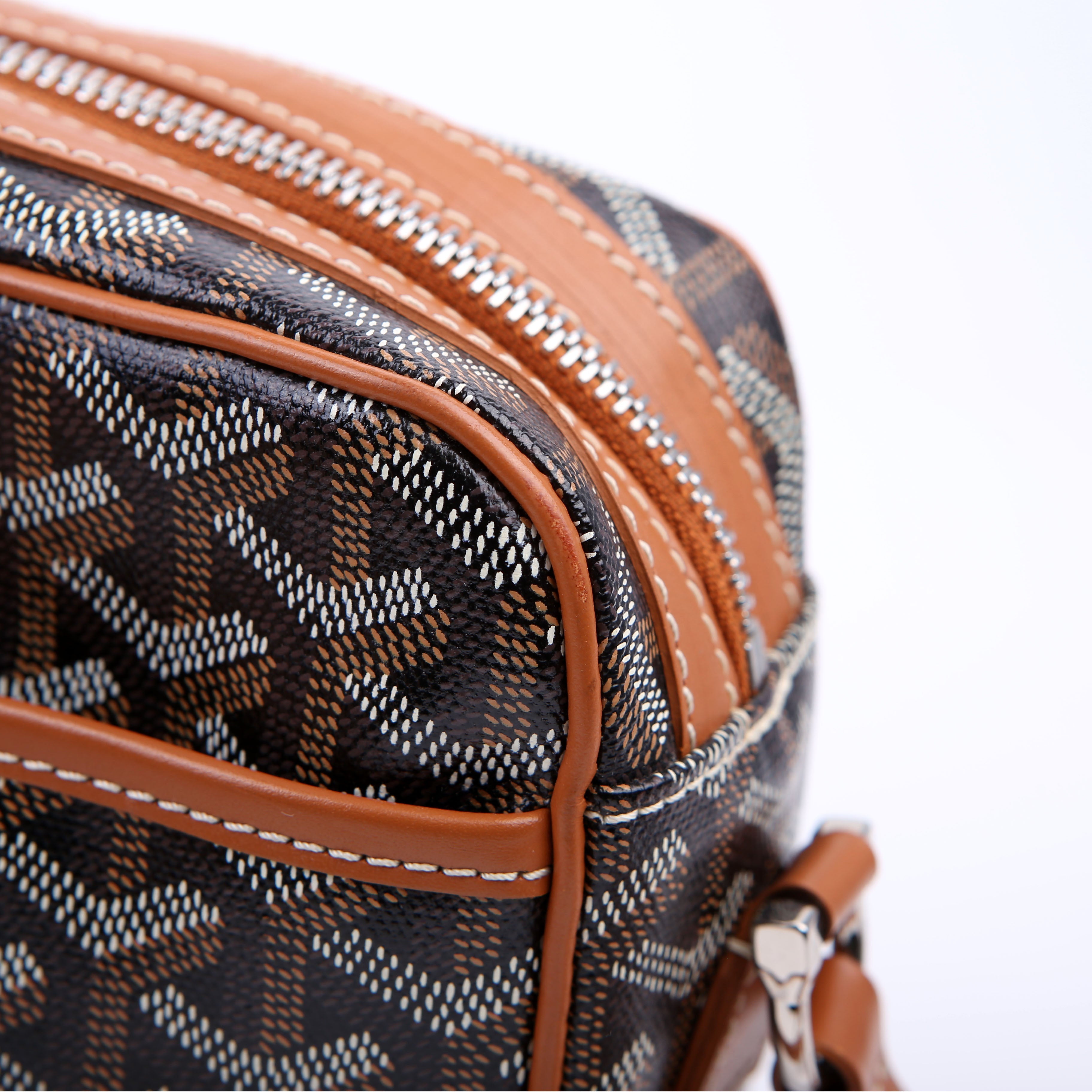 Sac Cap Vert Goyardine Black/Brown