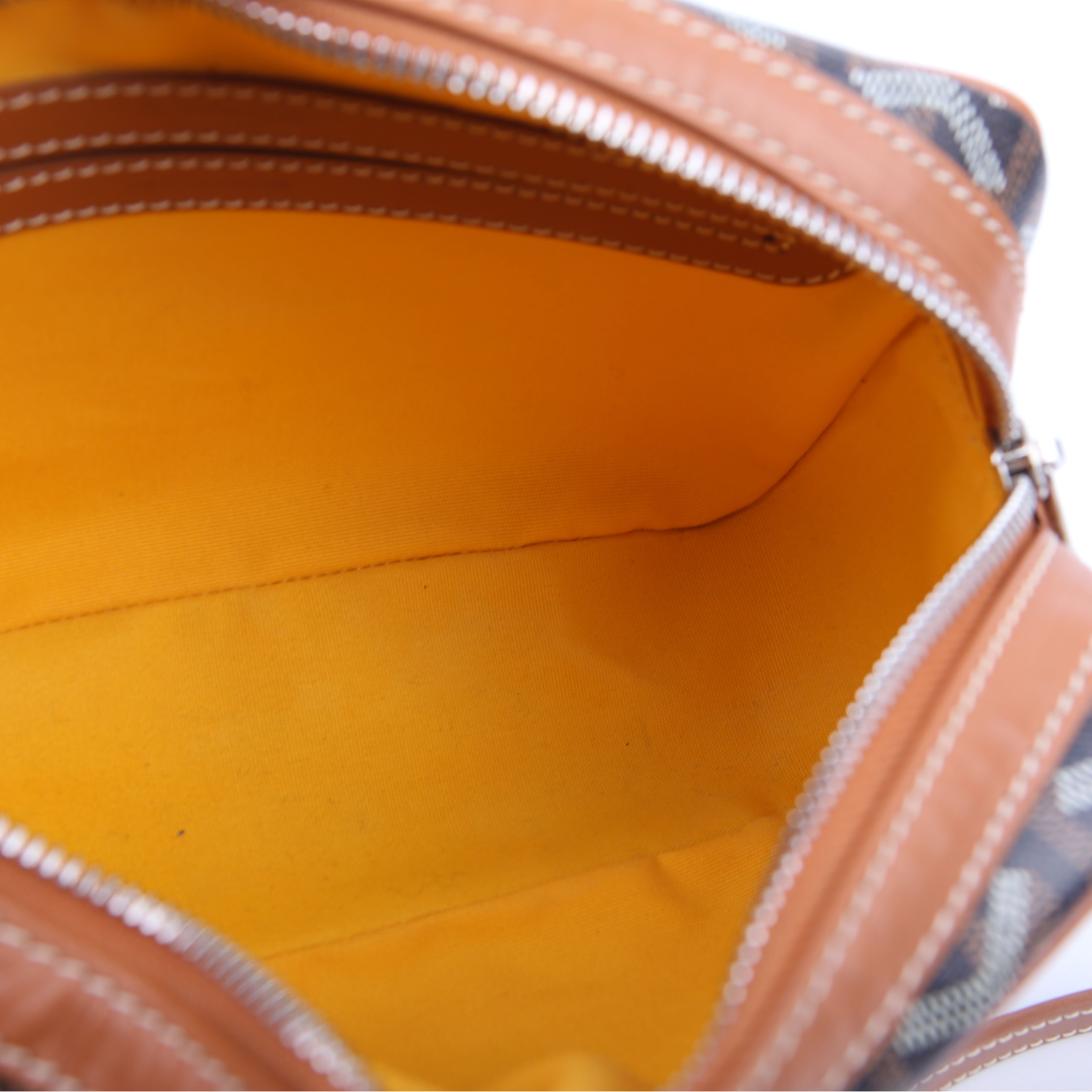 Sac Cap Vert Goyardine Black/Brown
