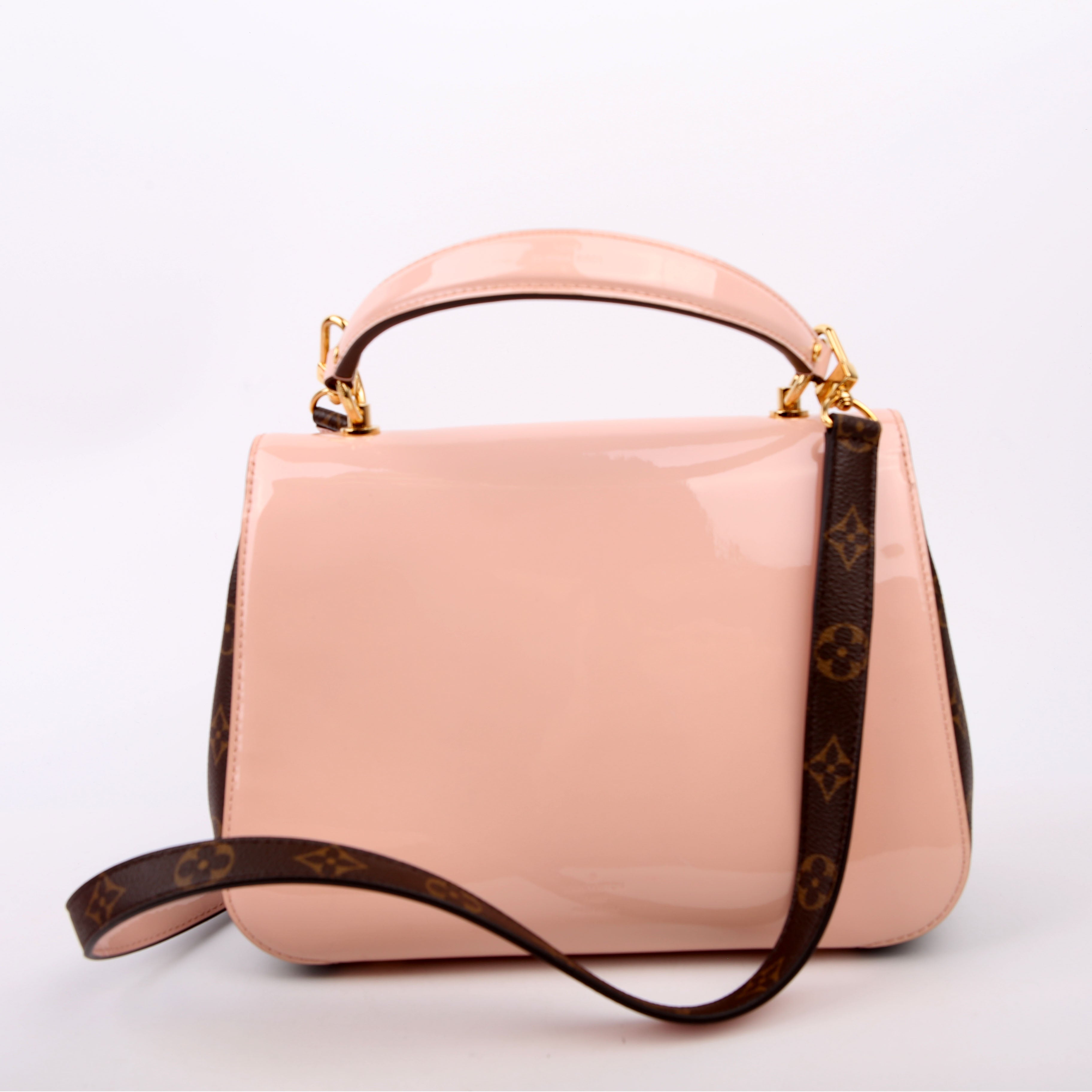 Cherrywood BB Patent/Monogram Pink