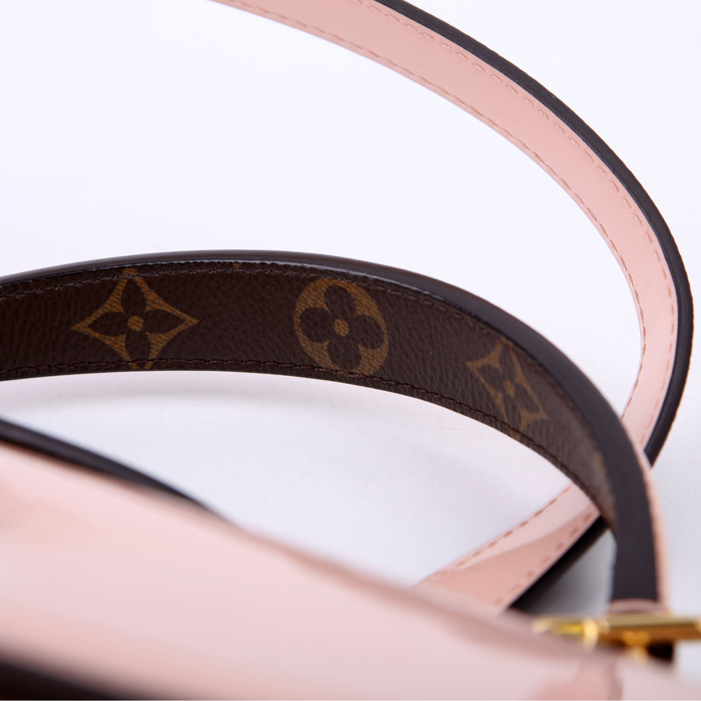 Cherrywood BB Patent/Monogram Pink