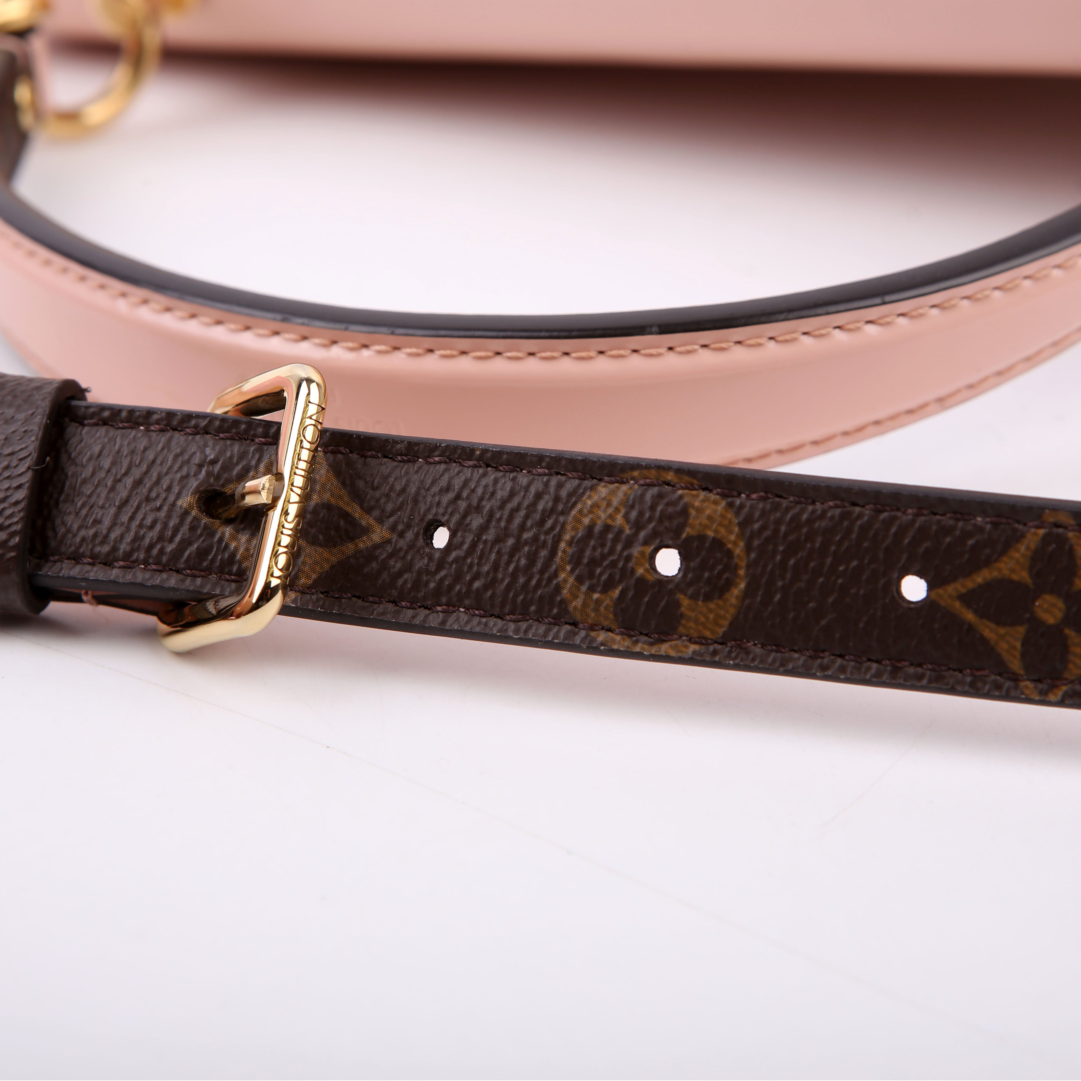 Cherrywood BB Patent/Monogram Pink