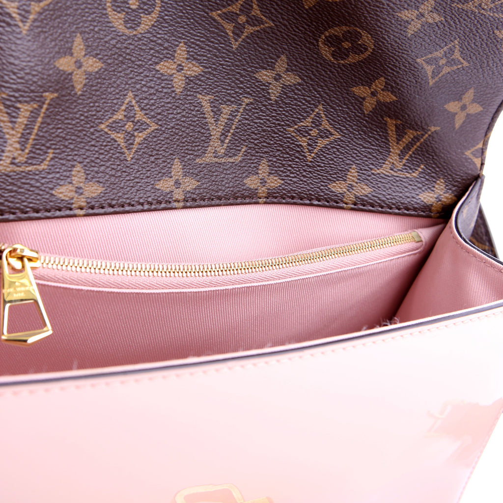 Cherrywood BB Patent/Monogram Pink