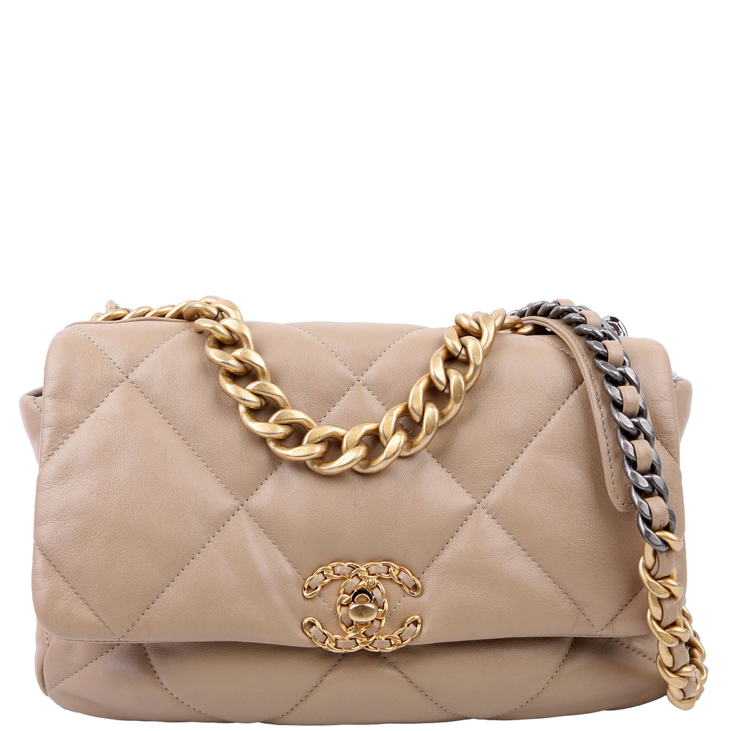 Quilted Goatskin 19 Medium Flap 31M