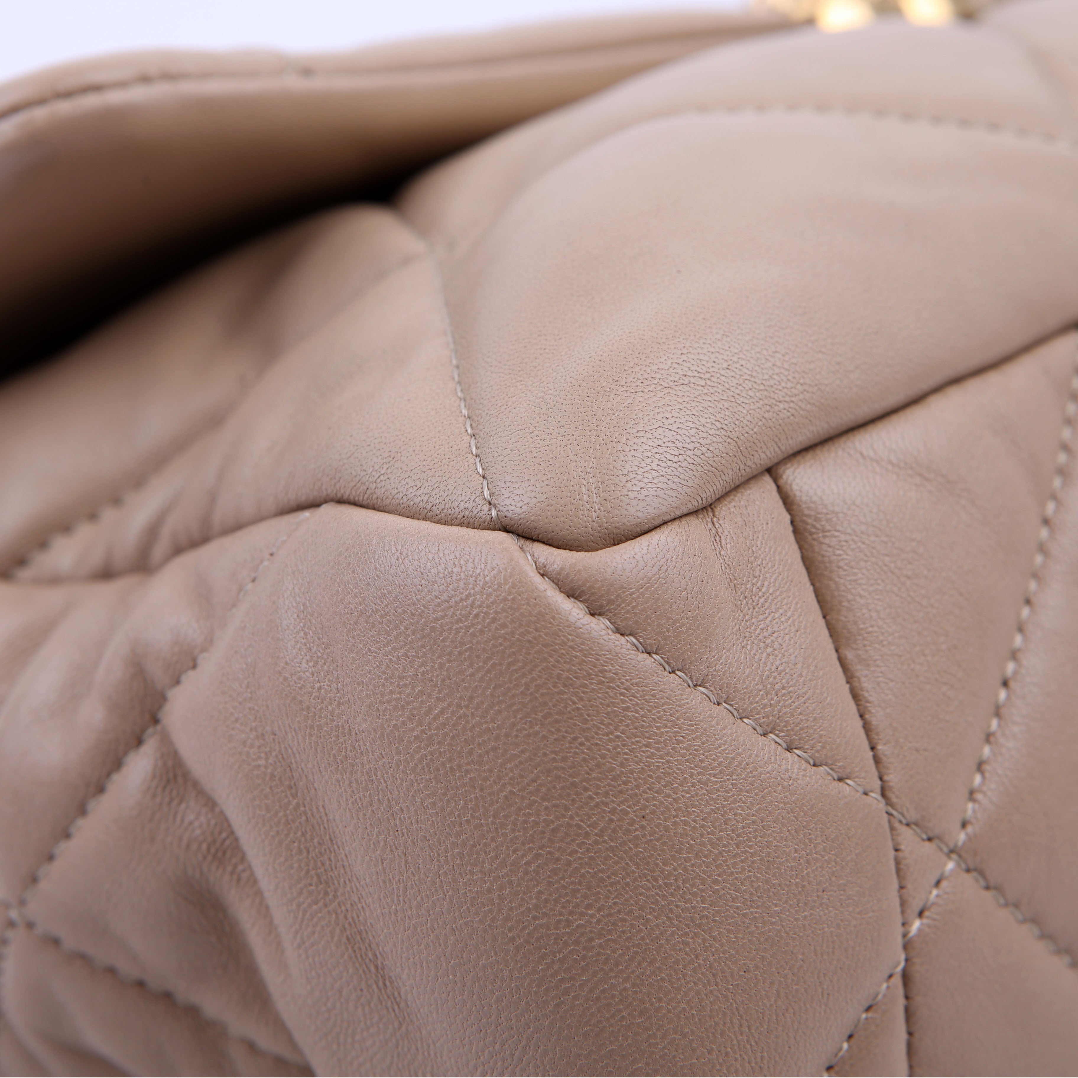 Quilted Goatskin 19 Medium Flap 31M