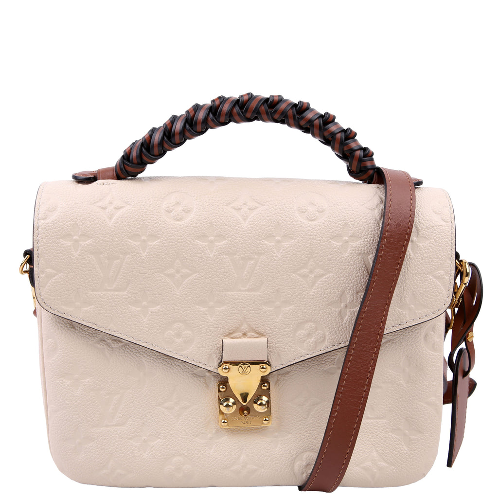Pochette Metis Empreinte Braided Cream