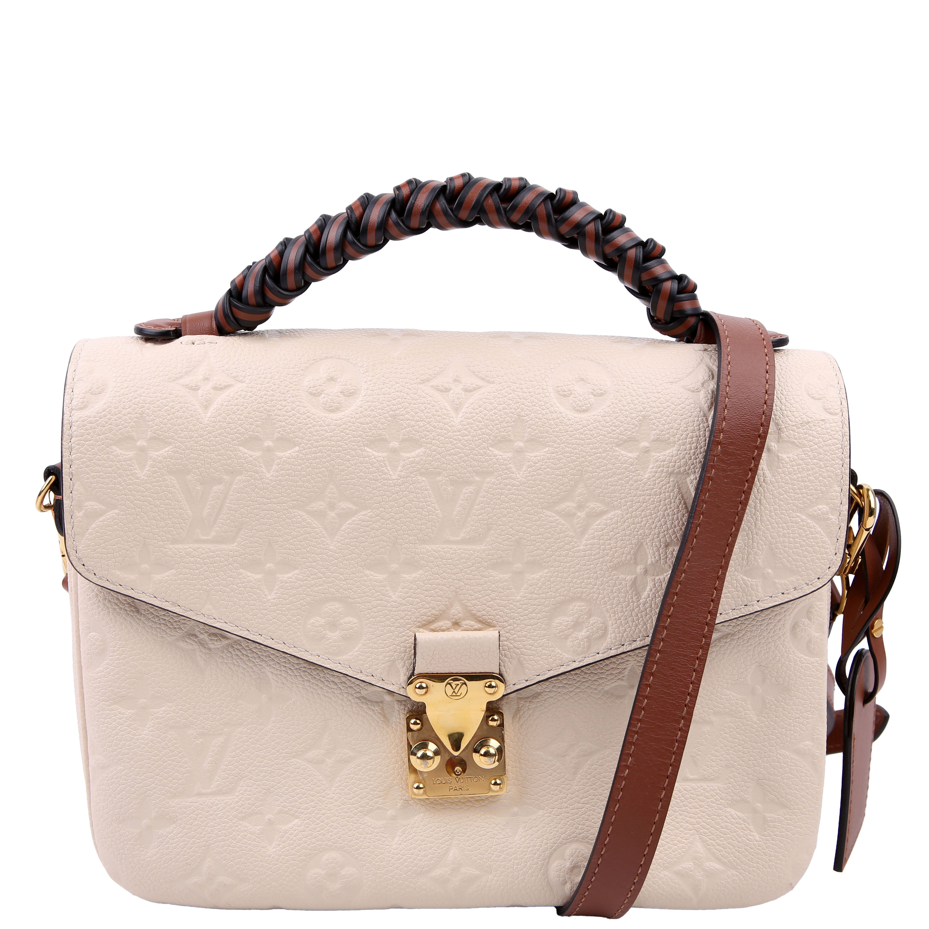 Pochette Metis Empreinte Braided Cream