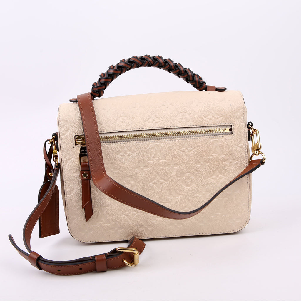 Pochette Metis Empreinte Braided Cream
