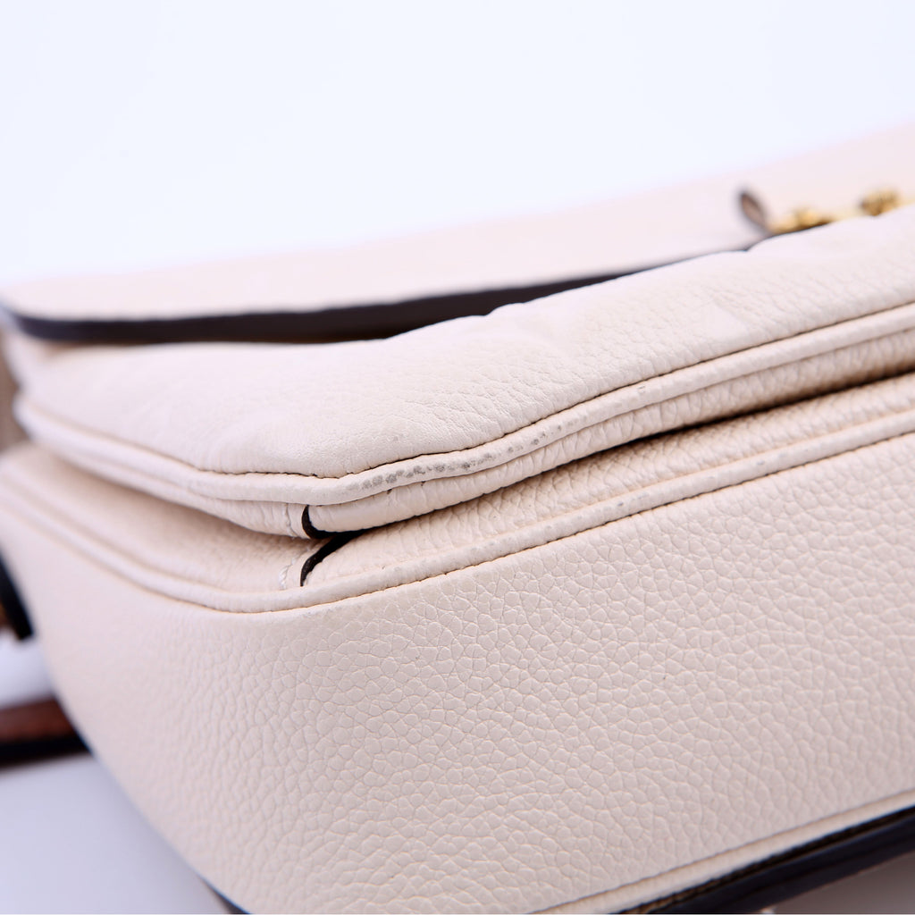 Pochette Metis Empreinte Braided Cream
