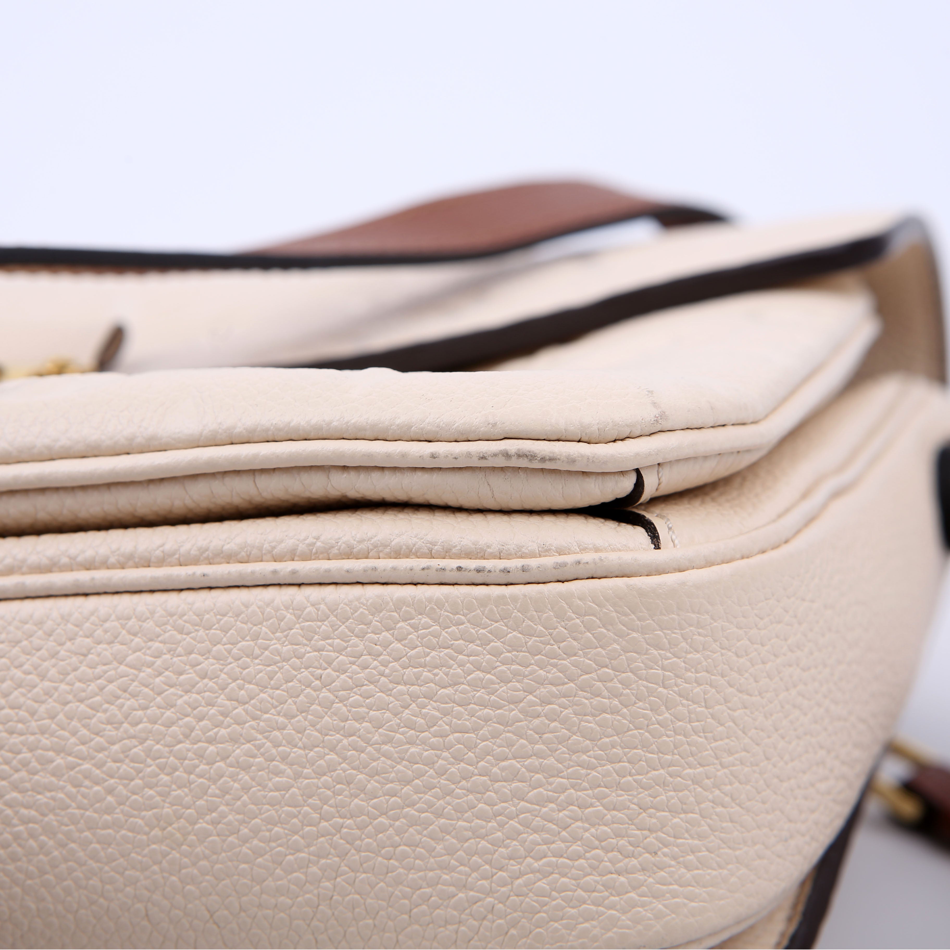 Pochette Metis Empreinte Braided Cream