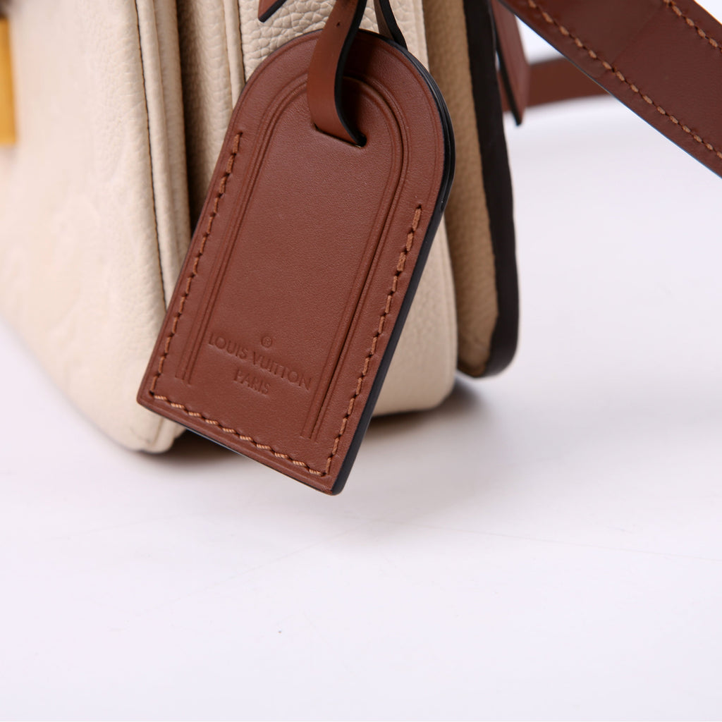Pochette Metis Empreinte Braided Cream