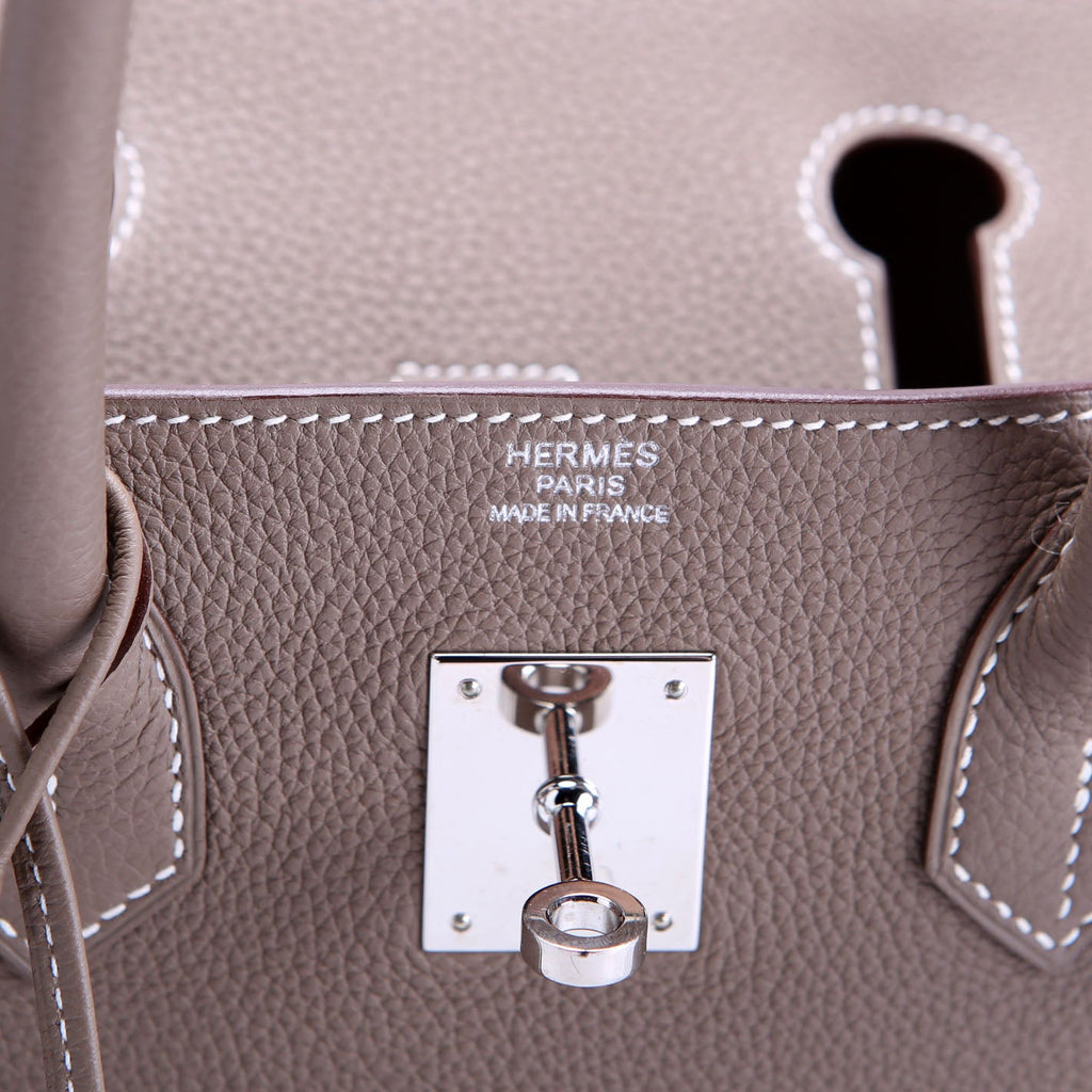 Birkin 30 Togo 2017 Taupe