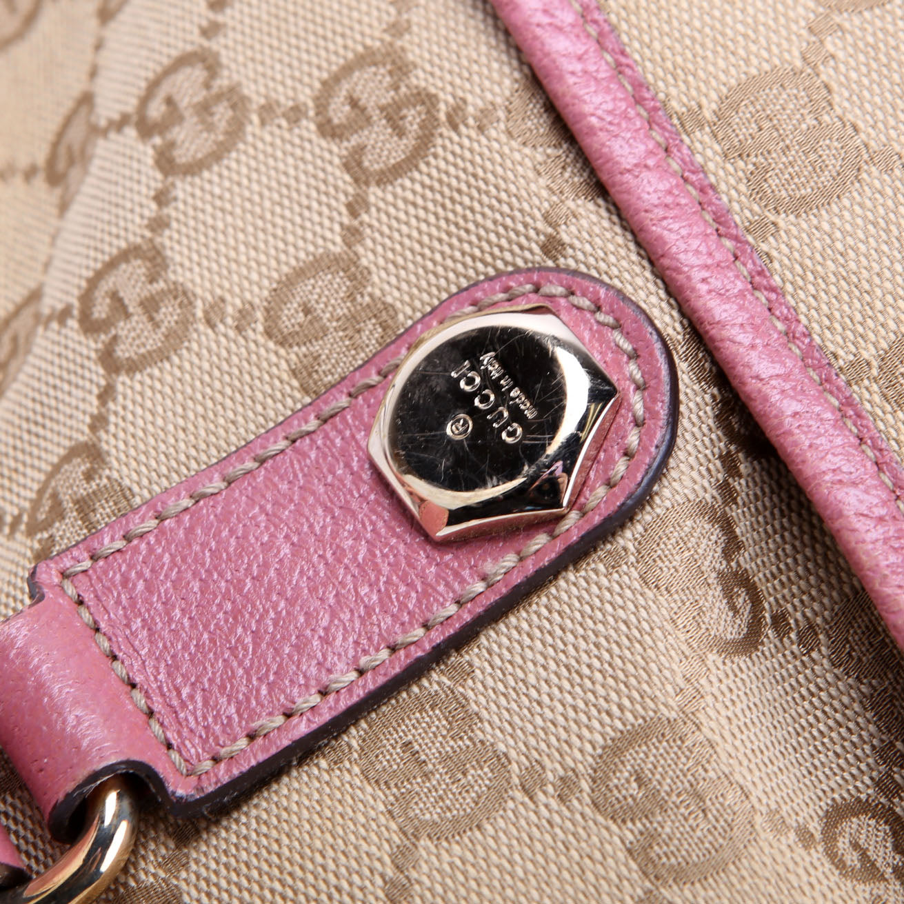 163288 Charmy Shoulder Bag Pink/Beige