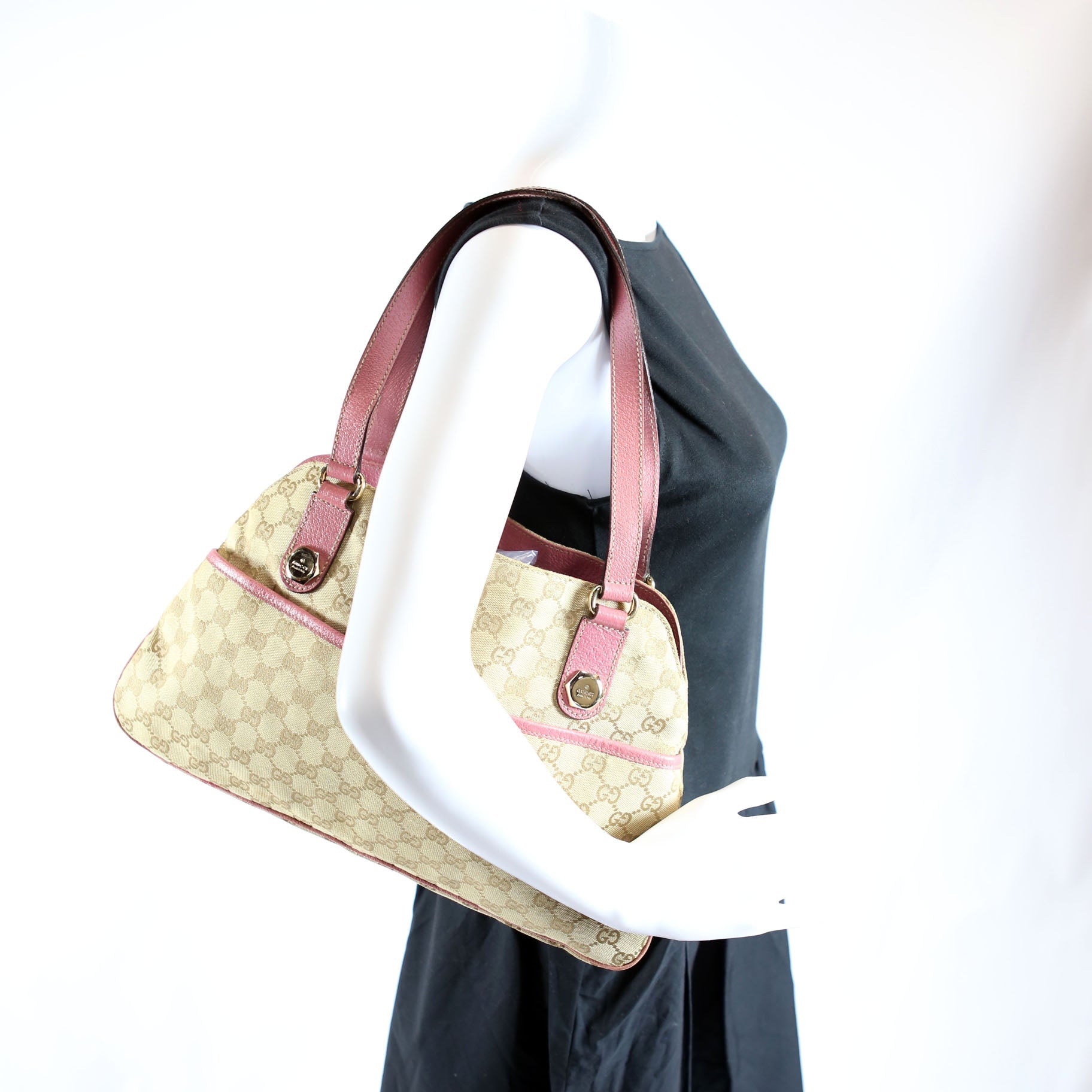 163288 Charmy Shoulder Bag Pink/Beige