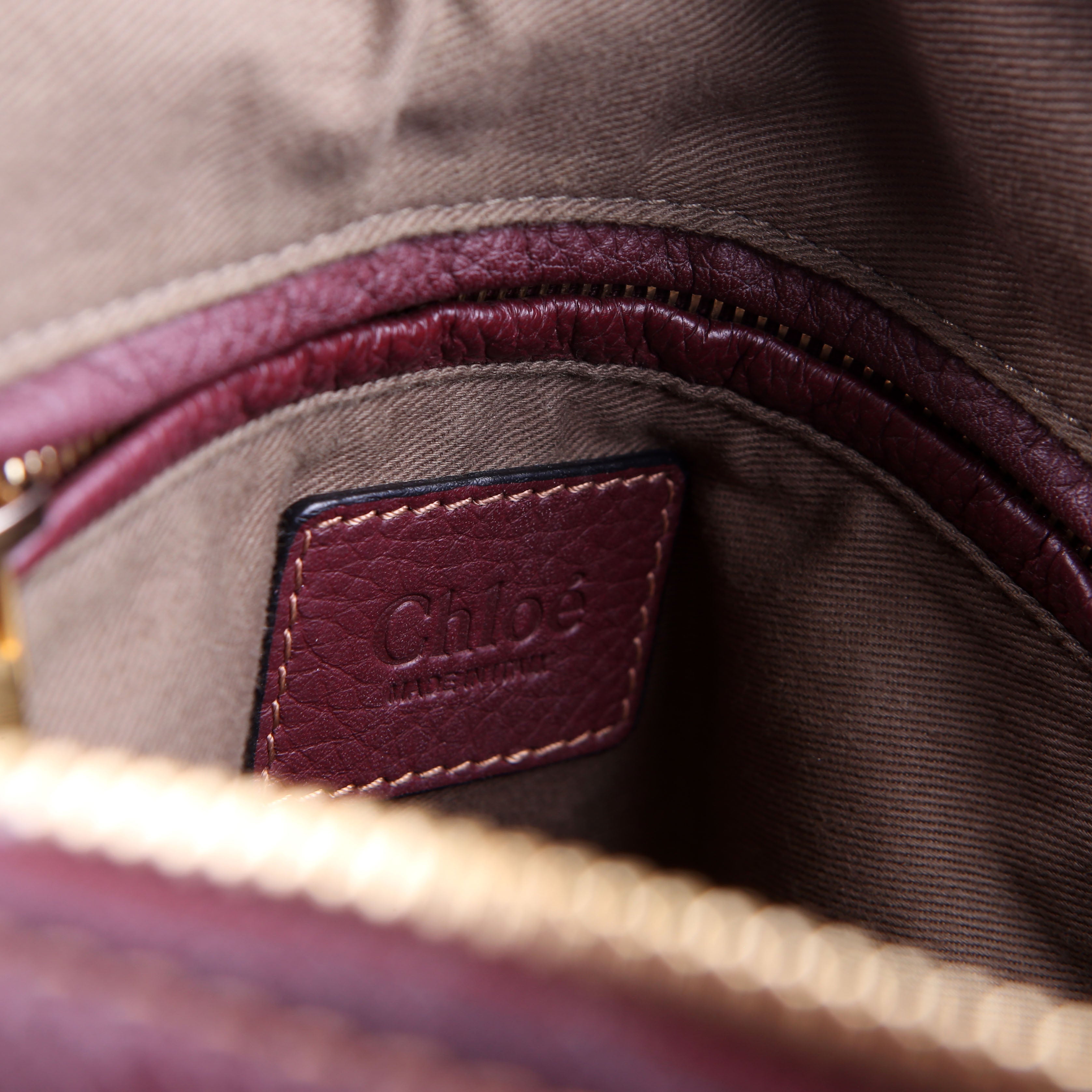 Marcie Satchel Medium Burgundy
