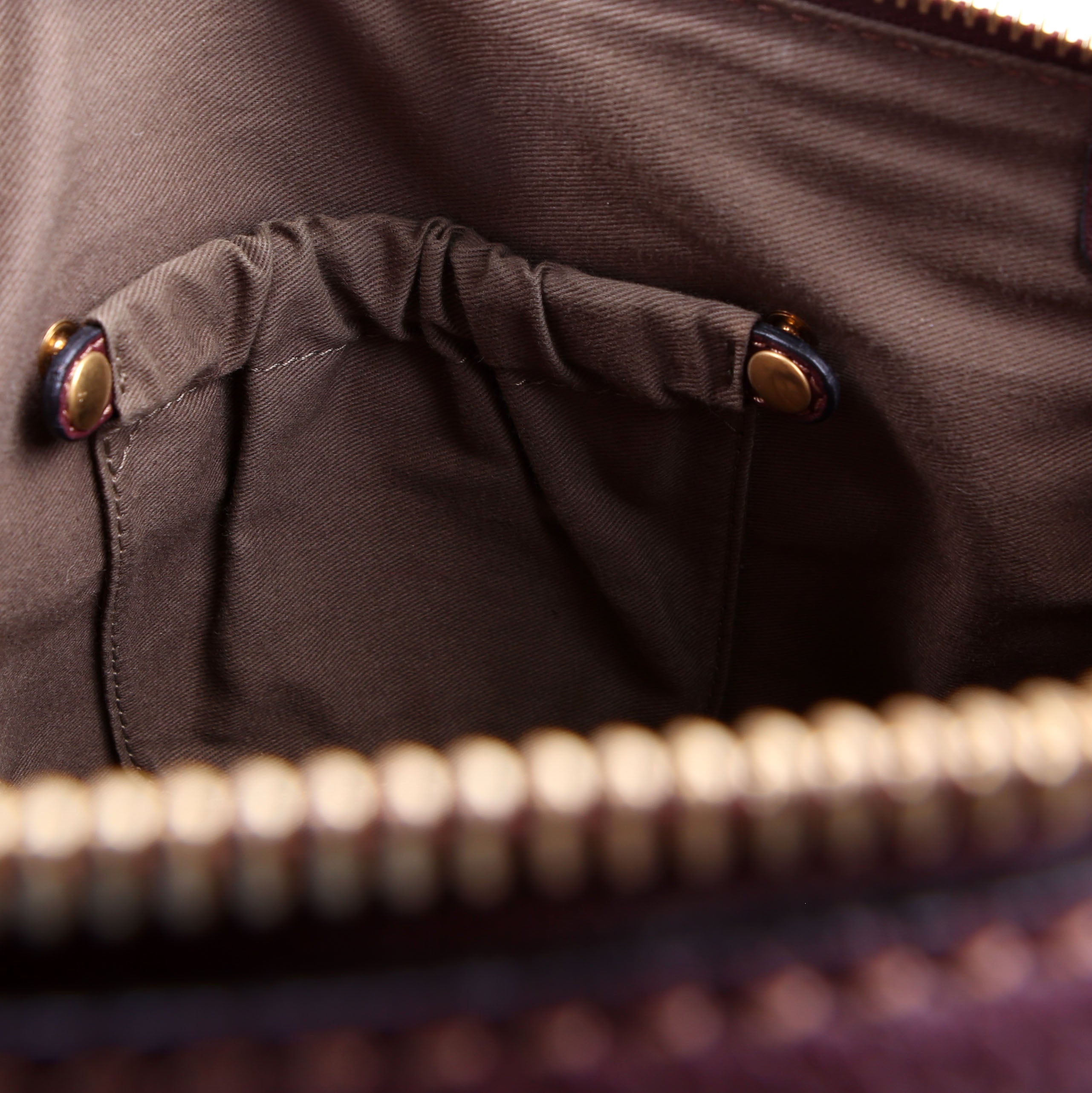 Marcie Satchel Medium Burgundy