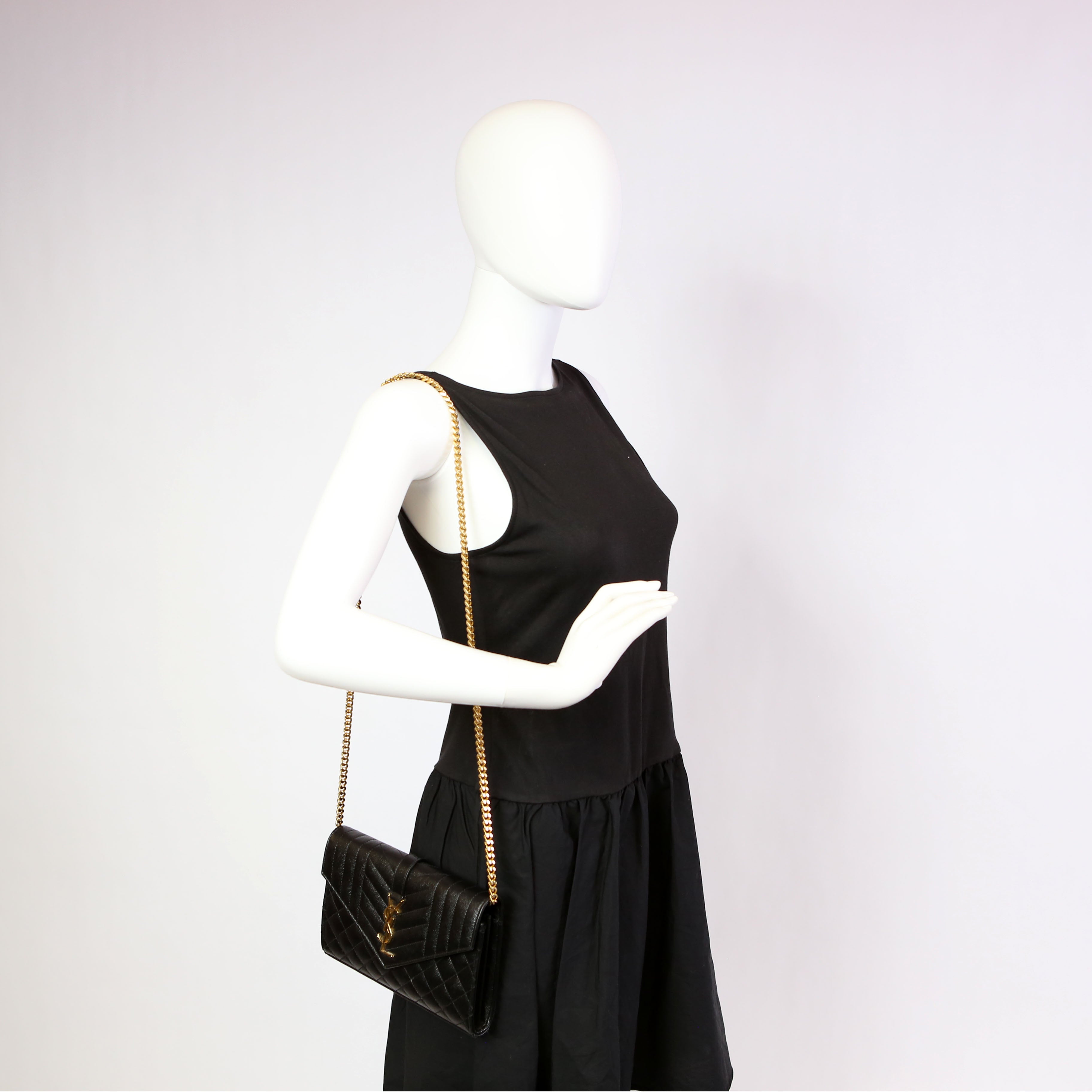Envelope Small Triquilt 600195 Black