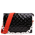 Coussin MM NV Embossed Patent Black