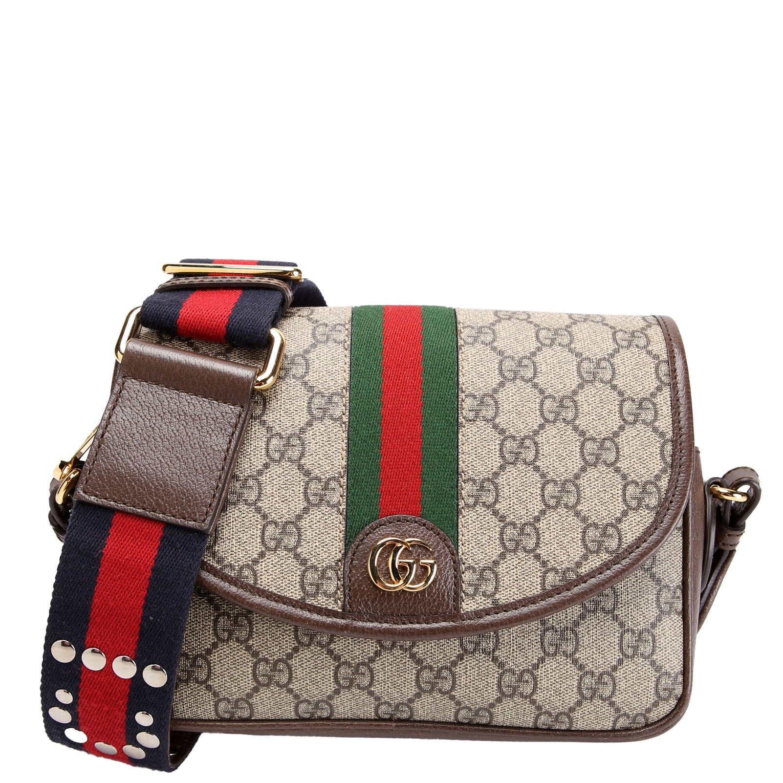 722117 Ophidia GG Small Shoulder Bag Brown