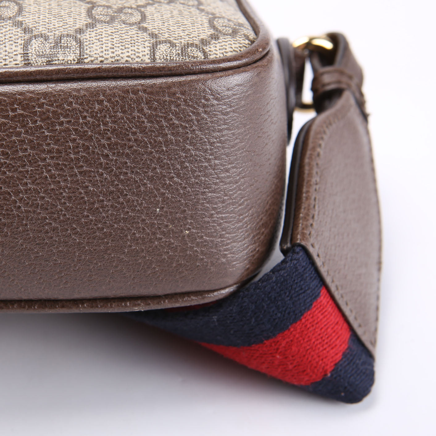 722117 Ophidia GG Small Shoulder Bag Brown