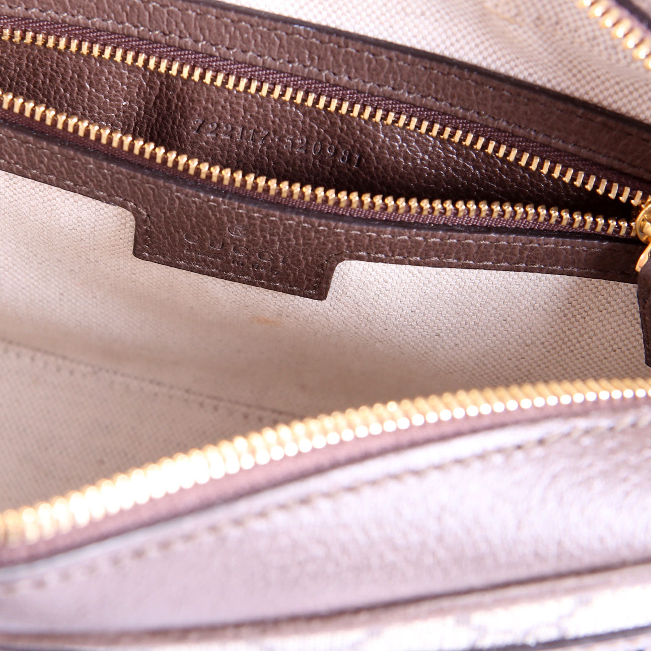 722117 Ophidia GG Small Shoulder Bag Brown